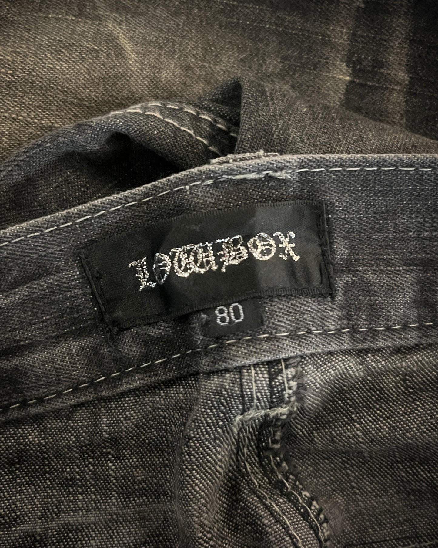 LOWBOX HONEYCOMB DARK WASH DENIM