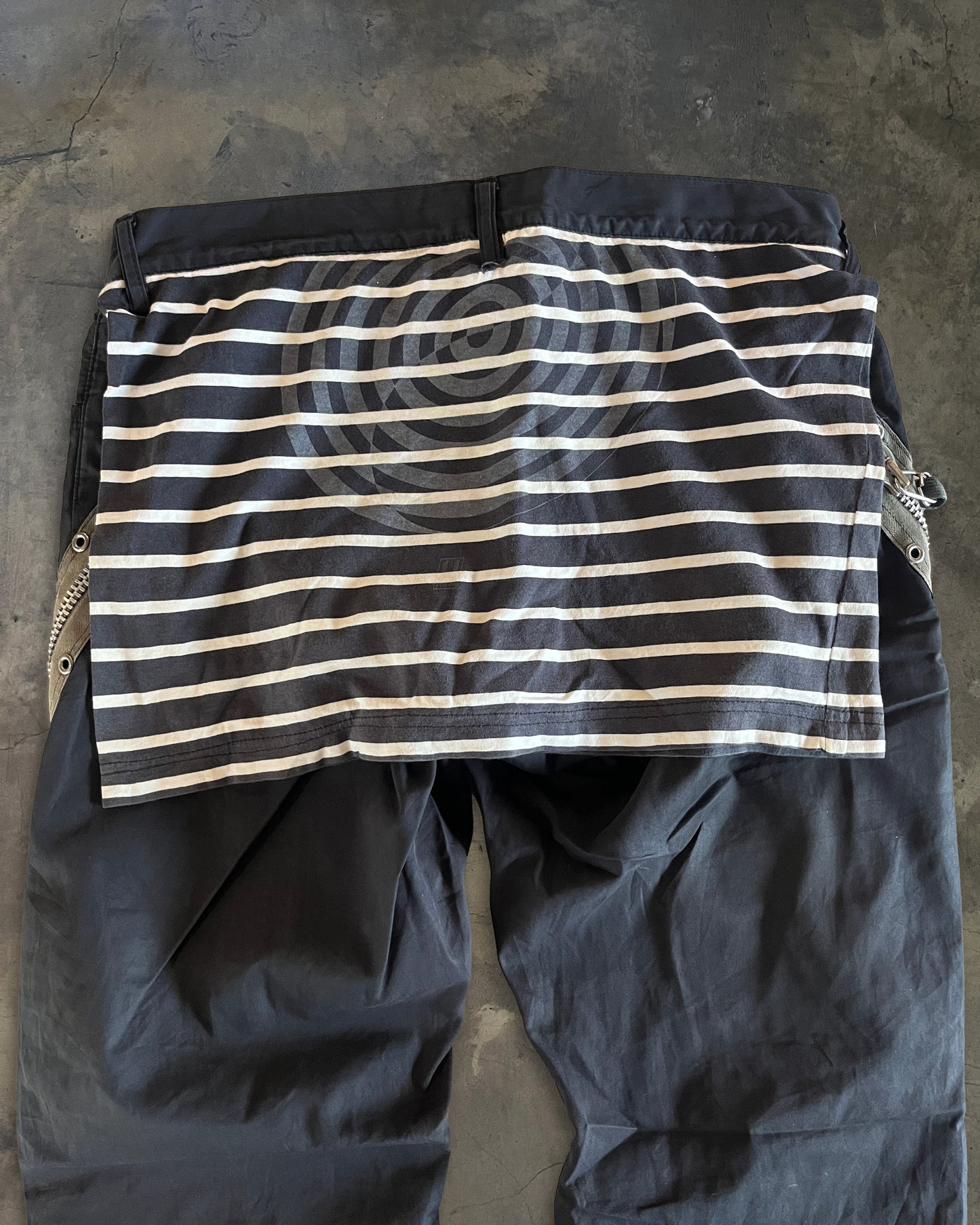 UNDERCOVER SS2006 "T" HYBRID T-SHIRT PANTS
