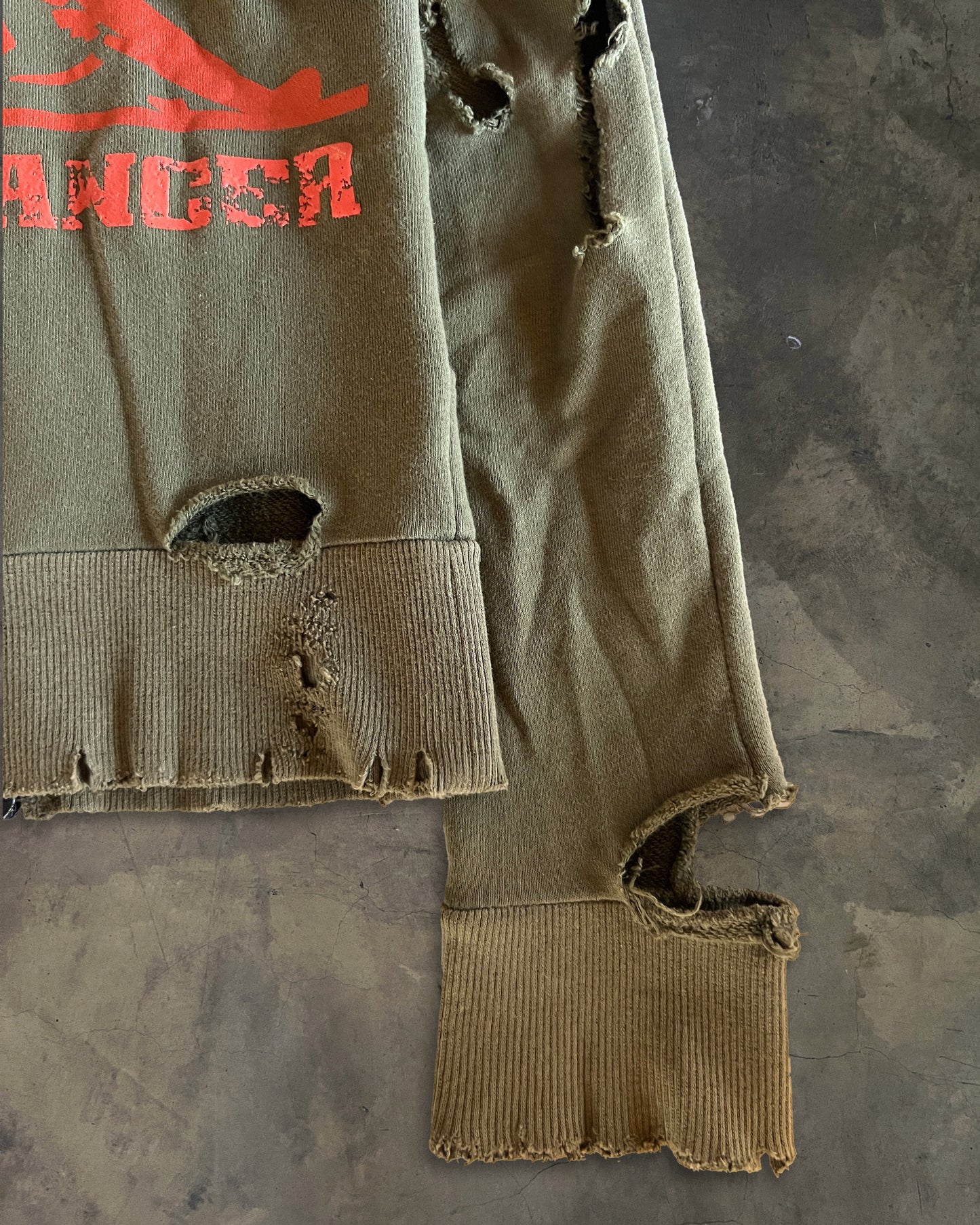 L.G.B "SPIRIT DANCER" DISTRESSED HOODIE