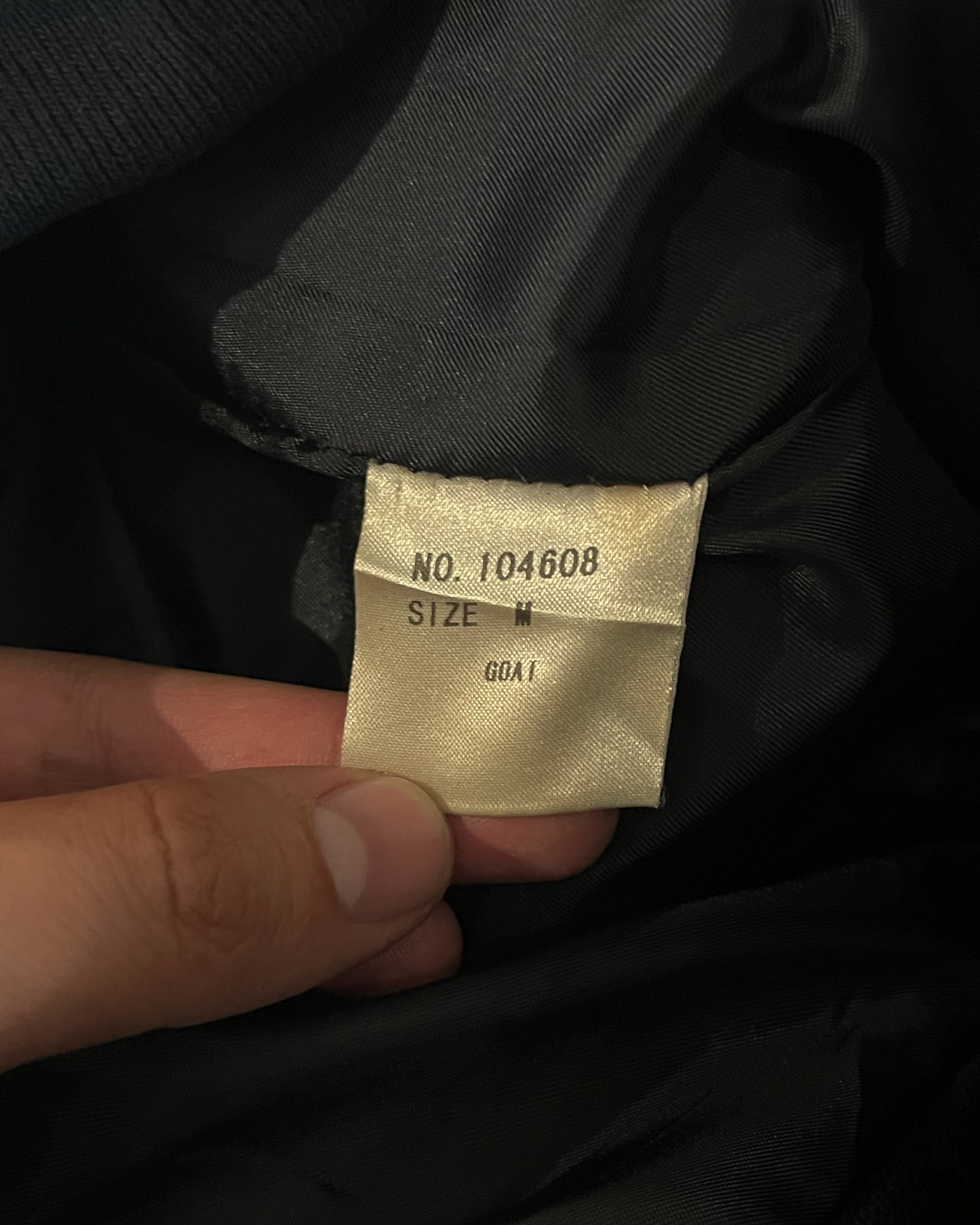 YASUYUKI ISHII GOAT LEATHER GUNSLINGER PANTS