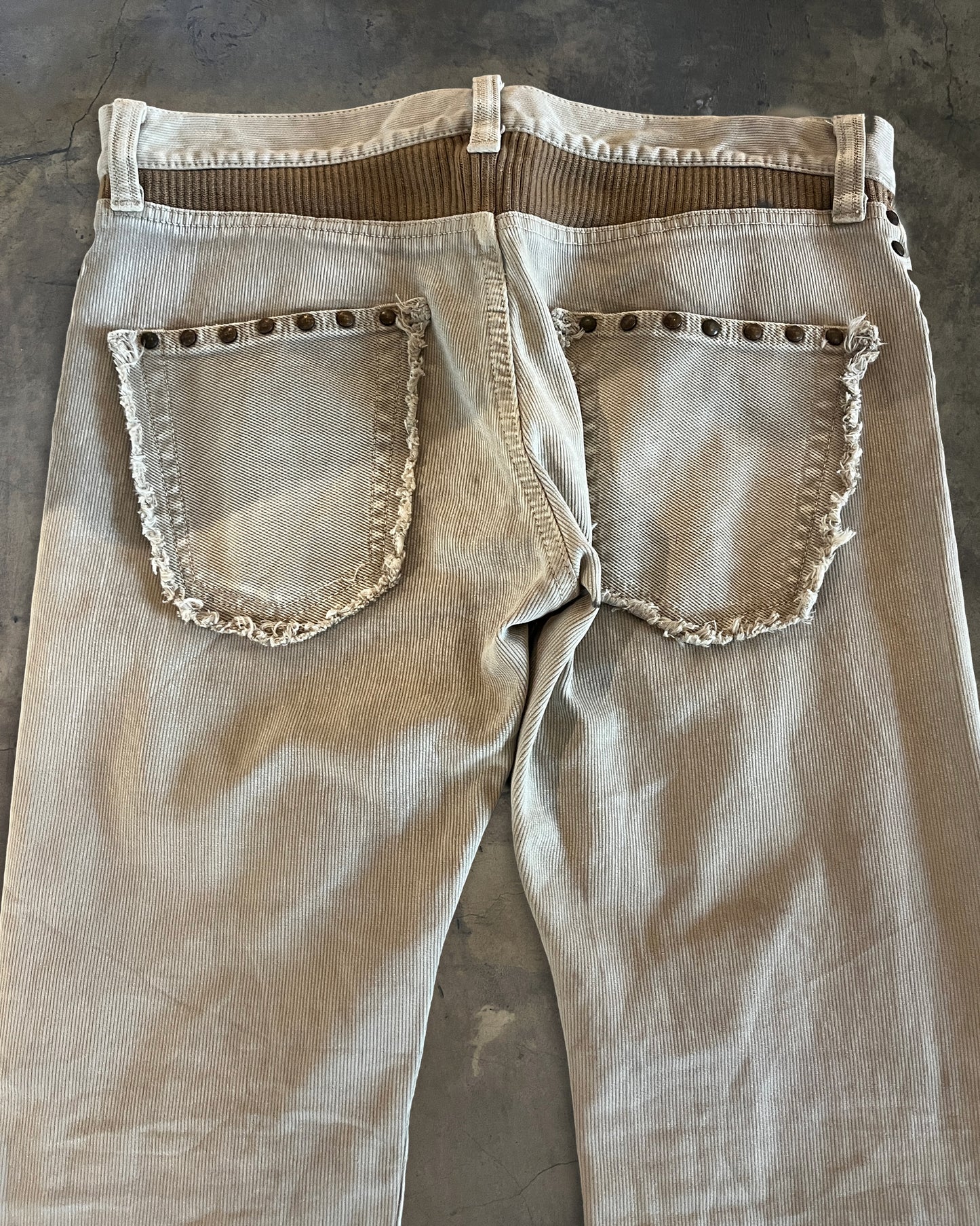 LED RECHWE CORDUROY COWBOY PANTS