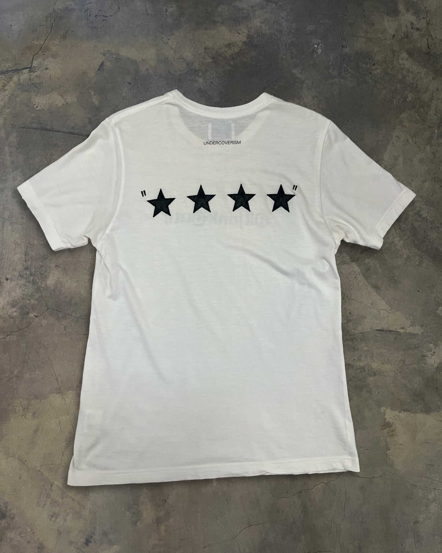 UNDERCOVER X FRAGMENT SS2004 "ALL JUNK OUT" TEE