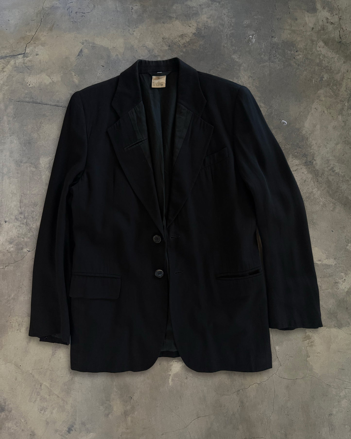 ANN DEMEULESMEESTER SS1998 RUNWAY LAPEL PAOCKET BLAZER