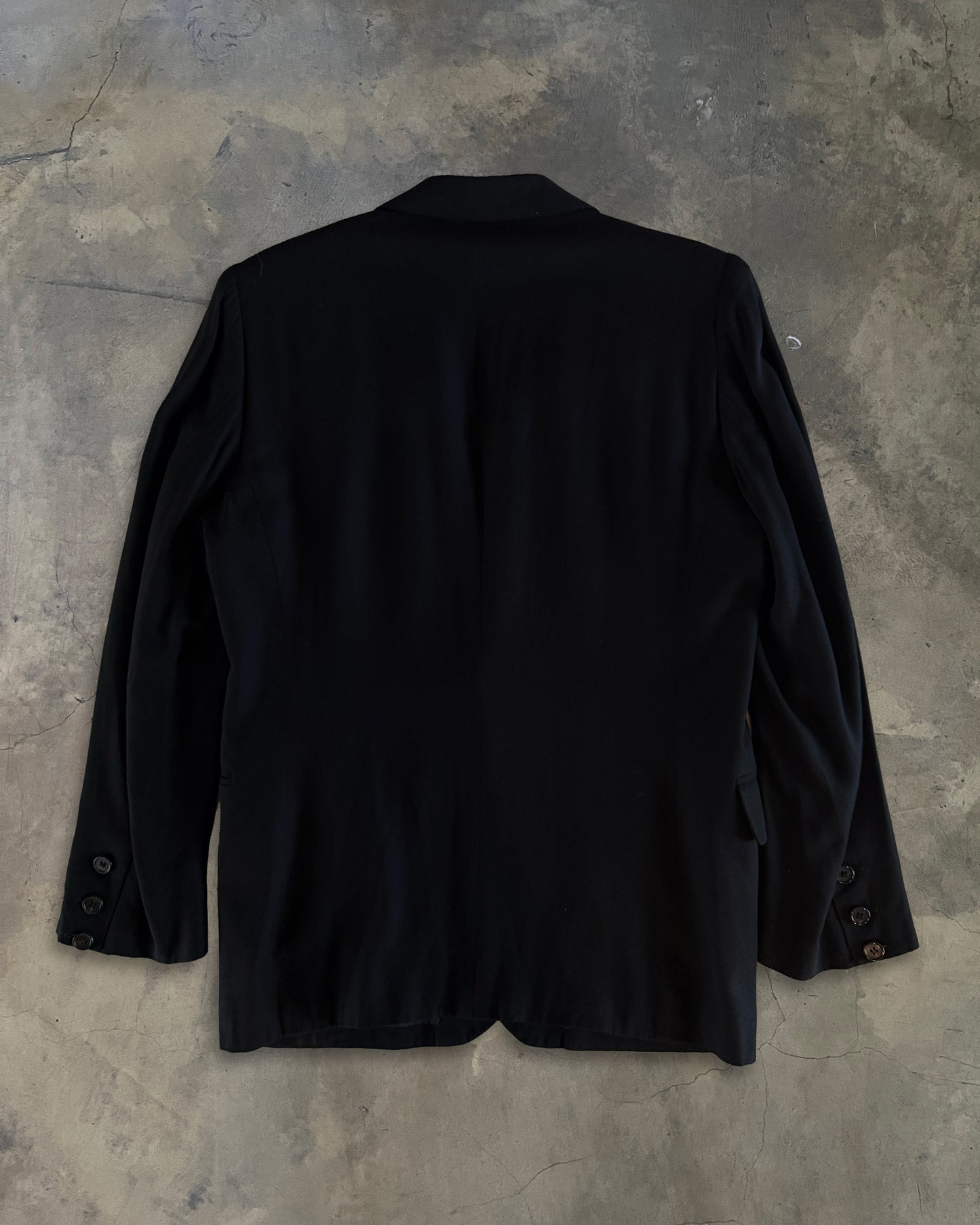 ANN DEMEULESMEESTER SS1998 RUNWAY LAPEL PAOCKET BLAZER