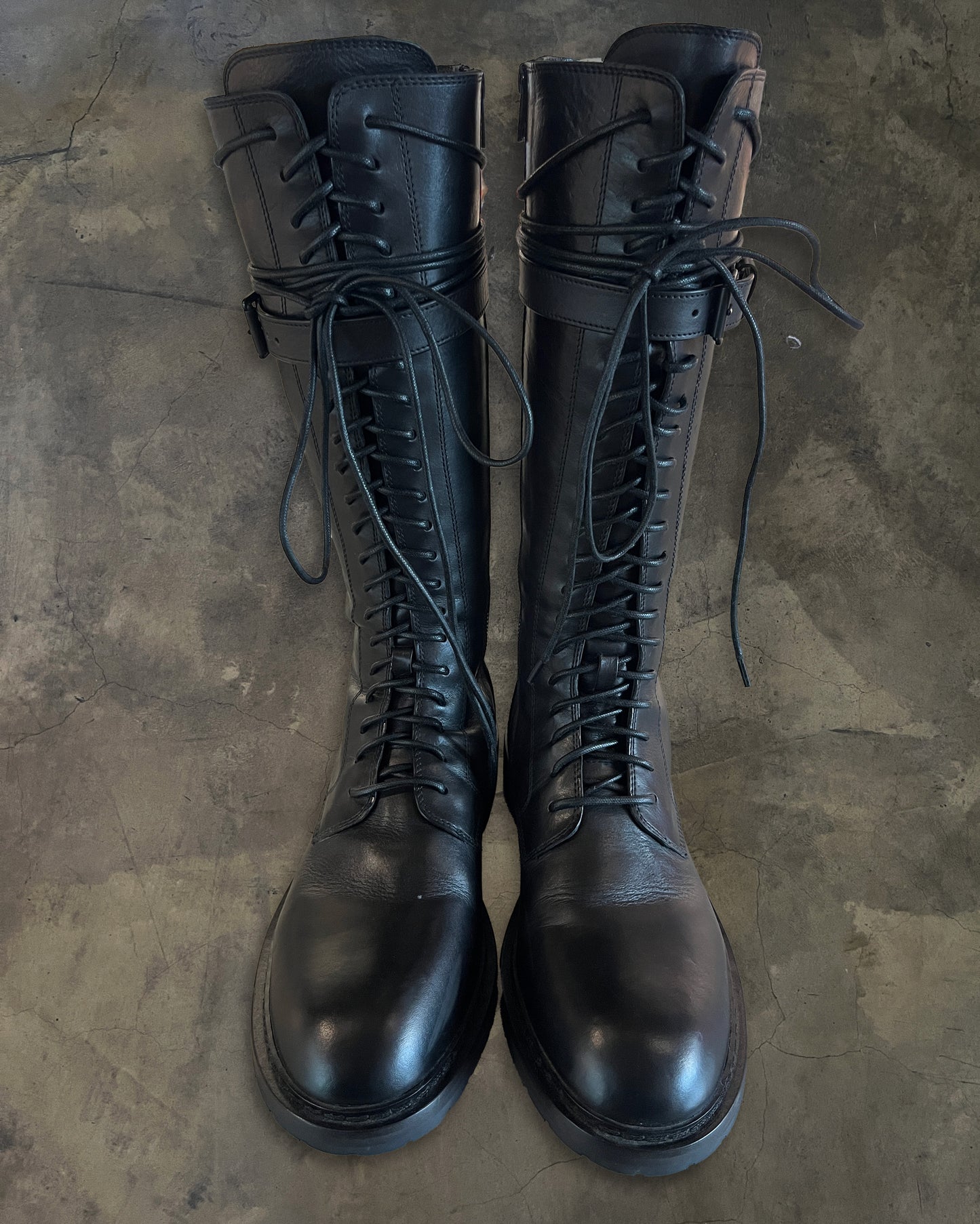 ANN DEMEULEMEESTER DANNY HIGH BOOTS