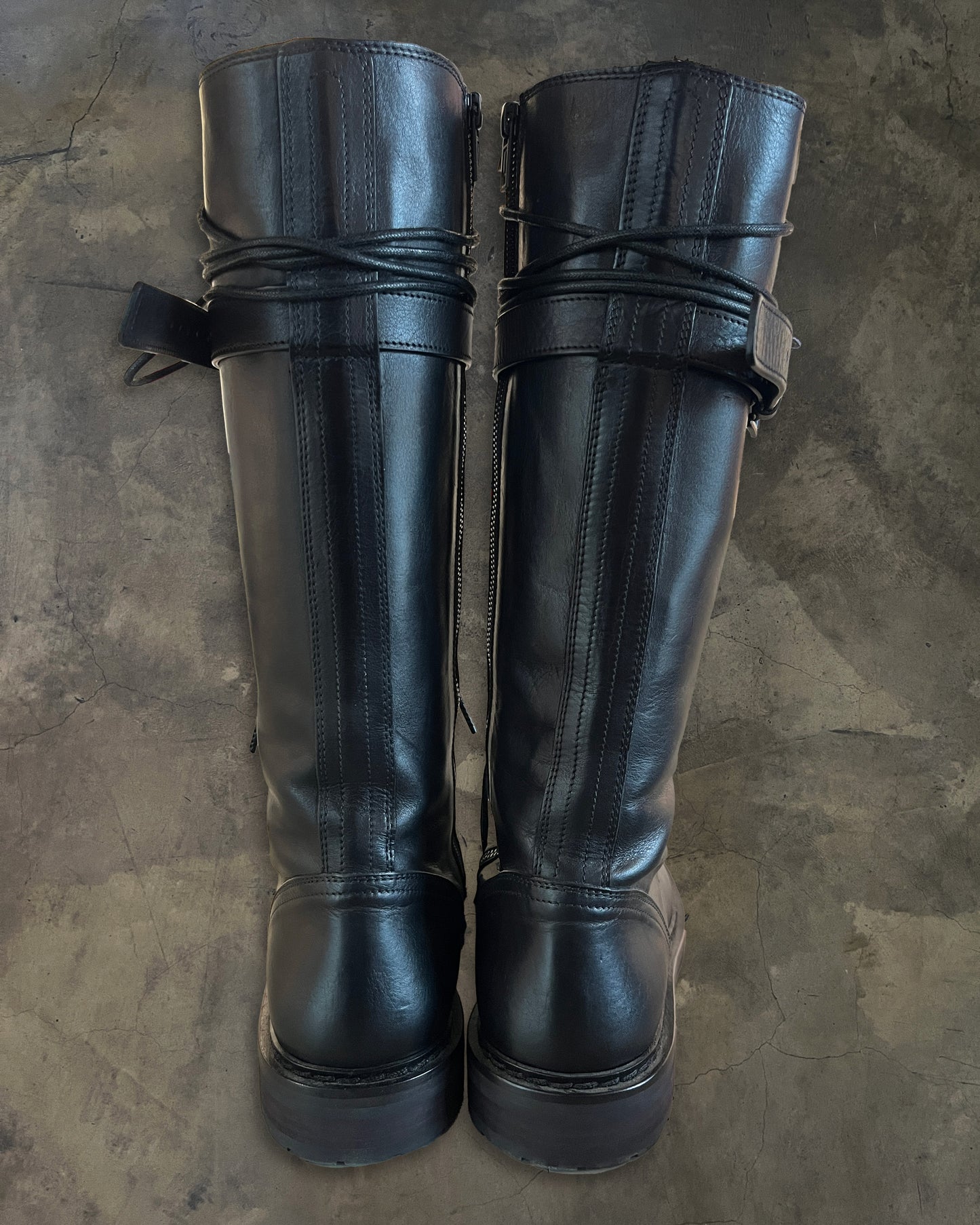ANN DEMEULEMEESTER DANNY HIGH BOOTS