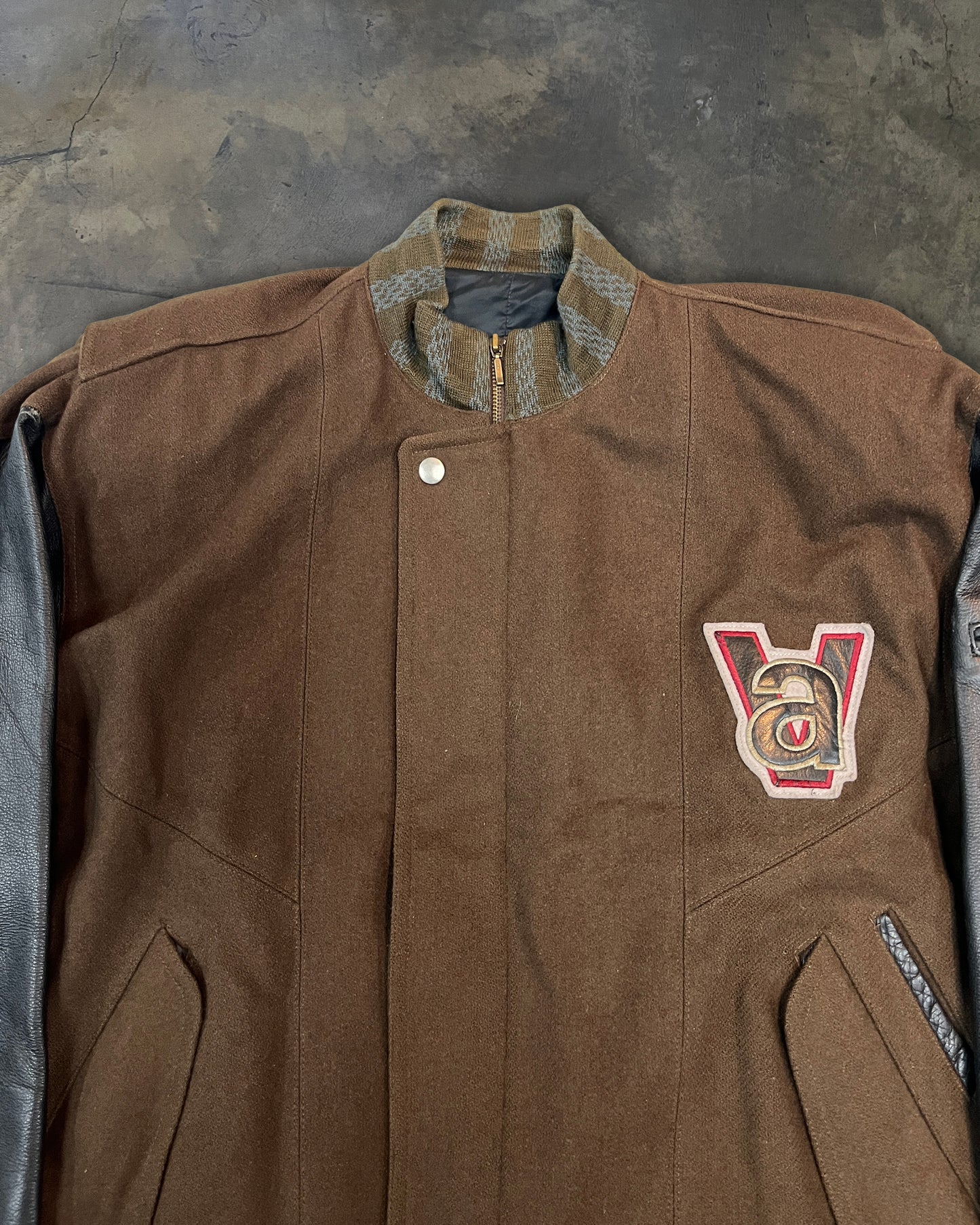 80s ARRSTON VOLAJU BY KOSHIN SATOH VARSITY JACKET