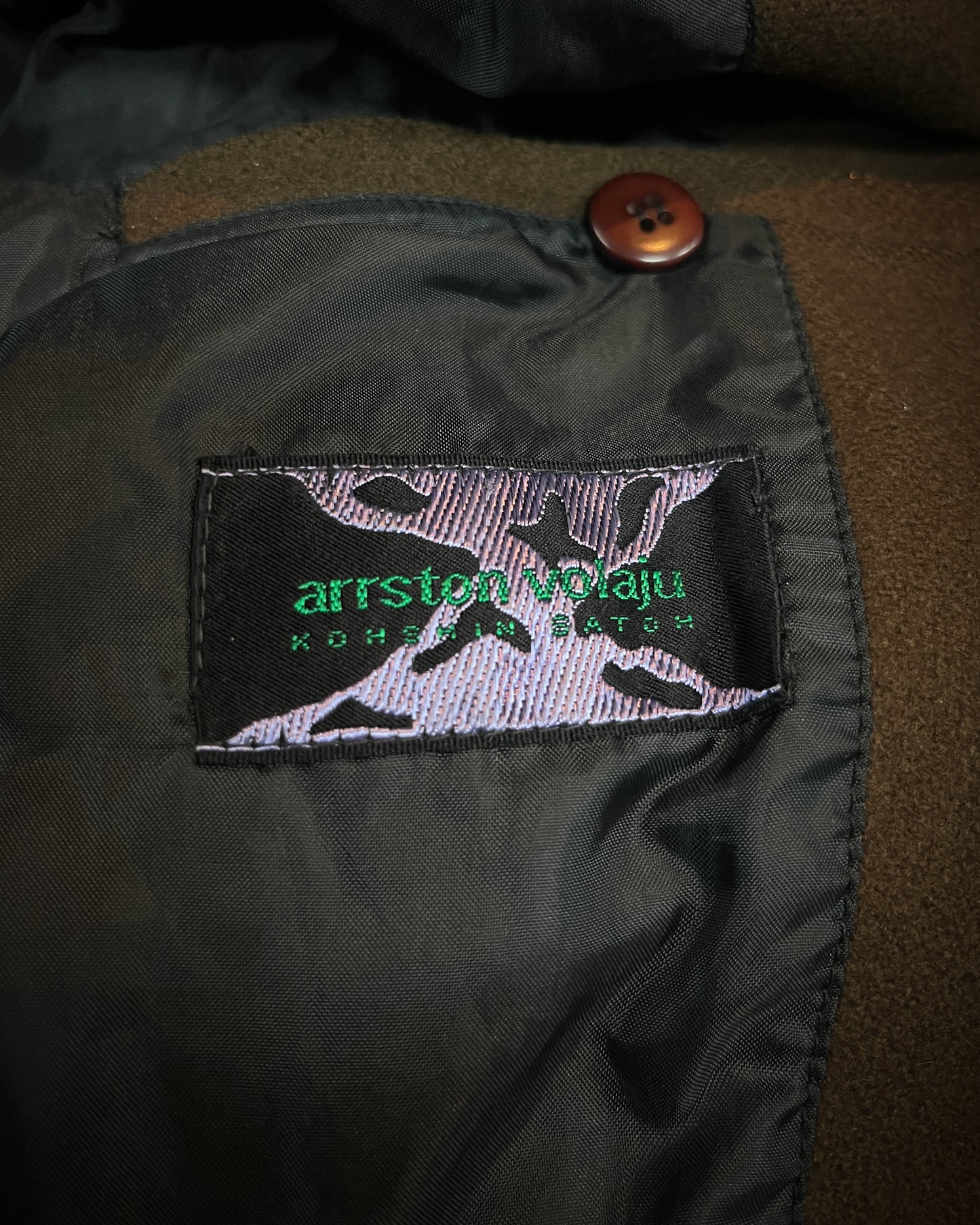 80s ARRSTON VOLAJU BY KOSHIN SATOH VARSITY JACKET