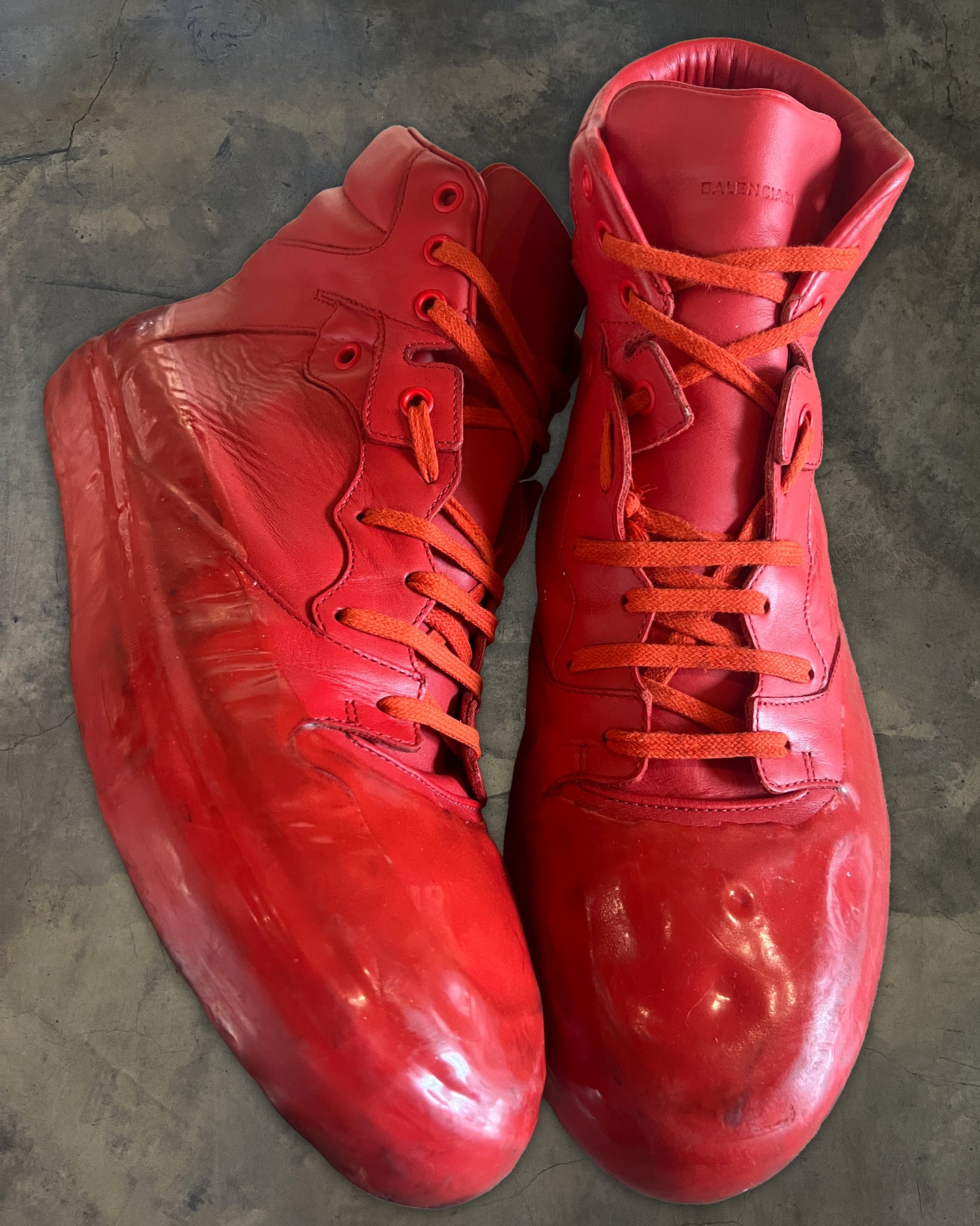 BALENCIAGA MULTIMATIERES HIGH TOP SNEAKERS 46