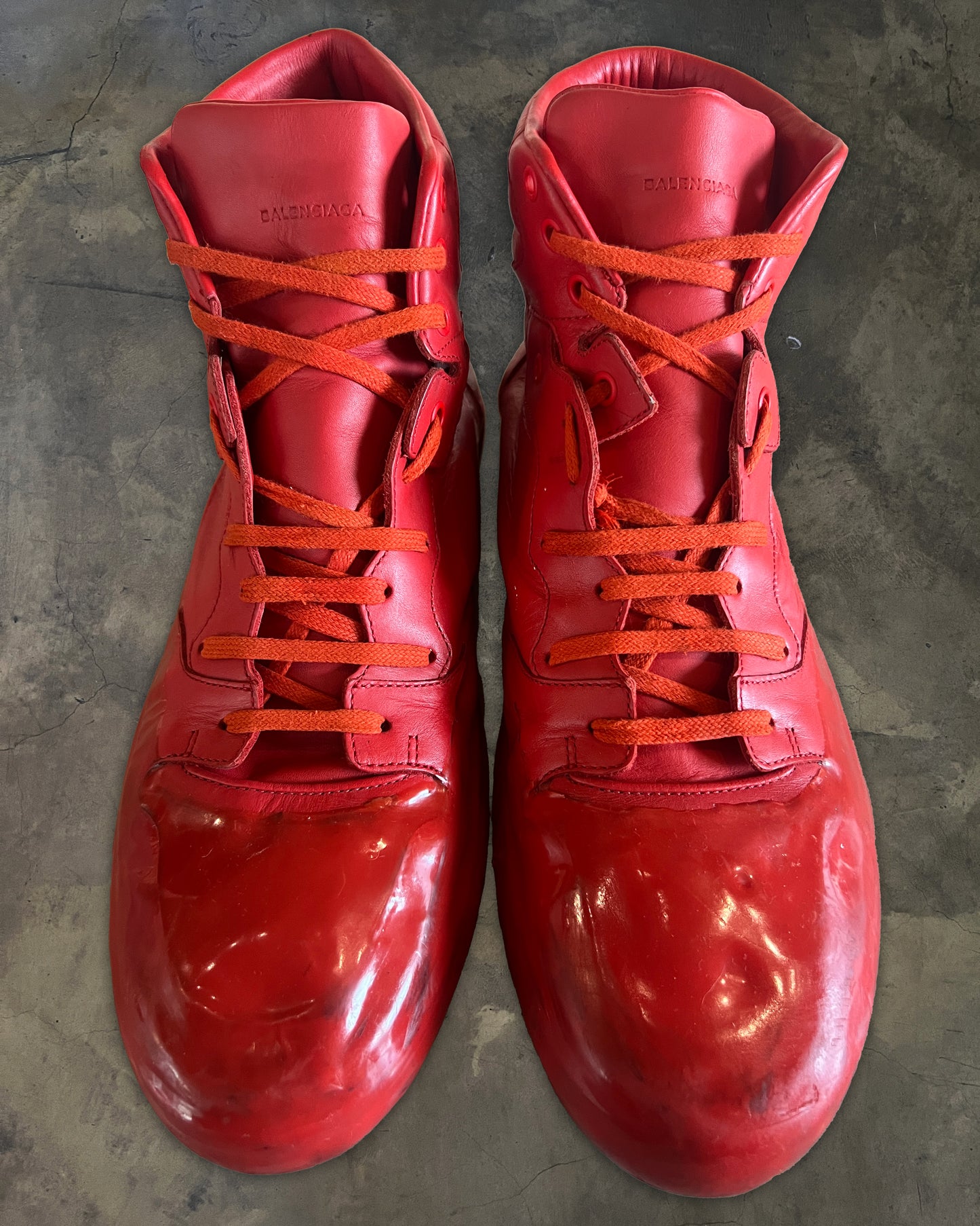 BALENCIAGA MULTIMATIERES HIGH TOP SNEAKERS 46
