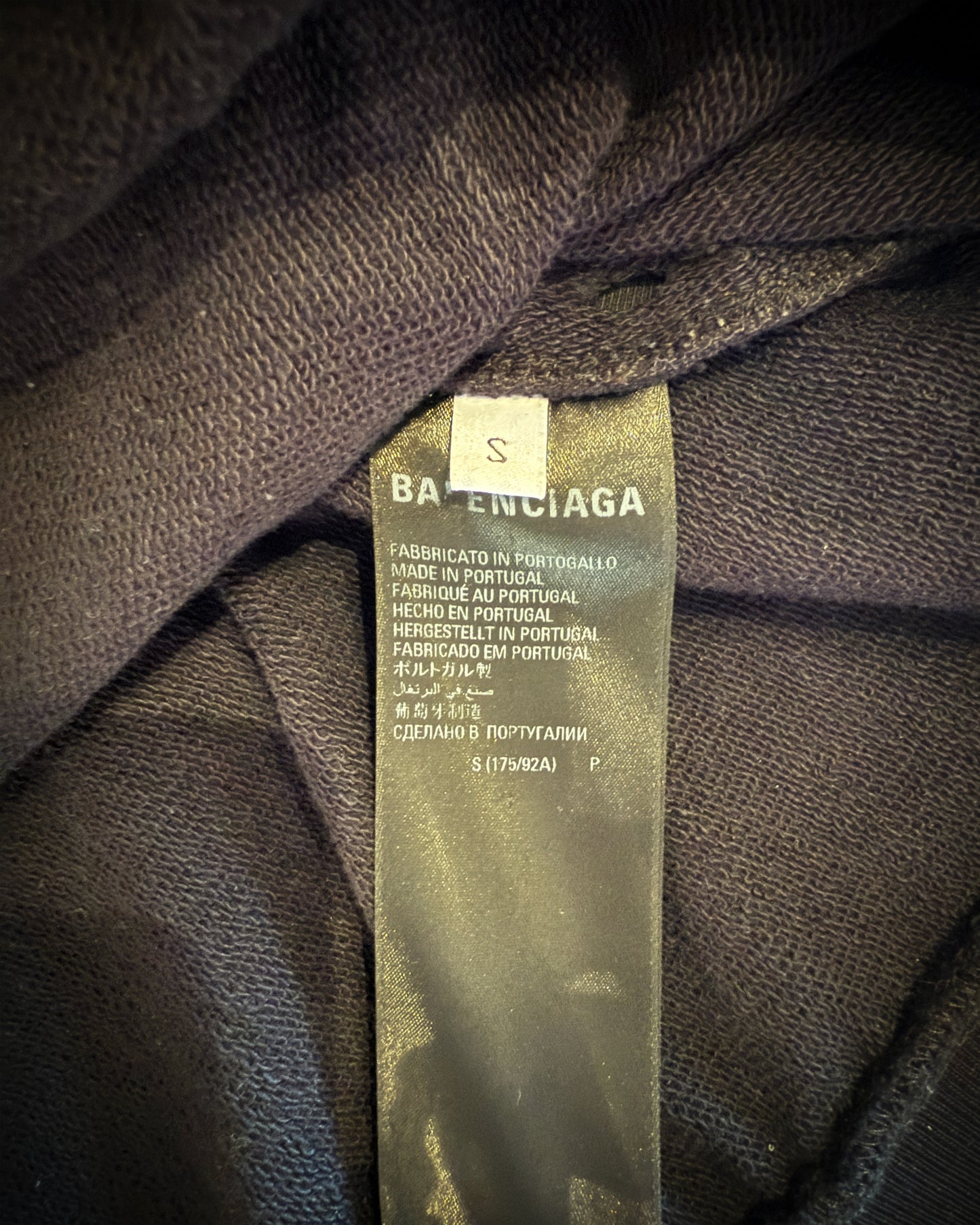 BALENCIAGA SS2023 MUD GAFFER TAPE ZIP UP