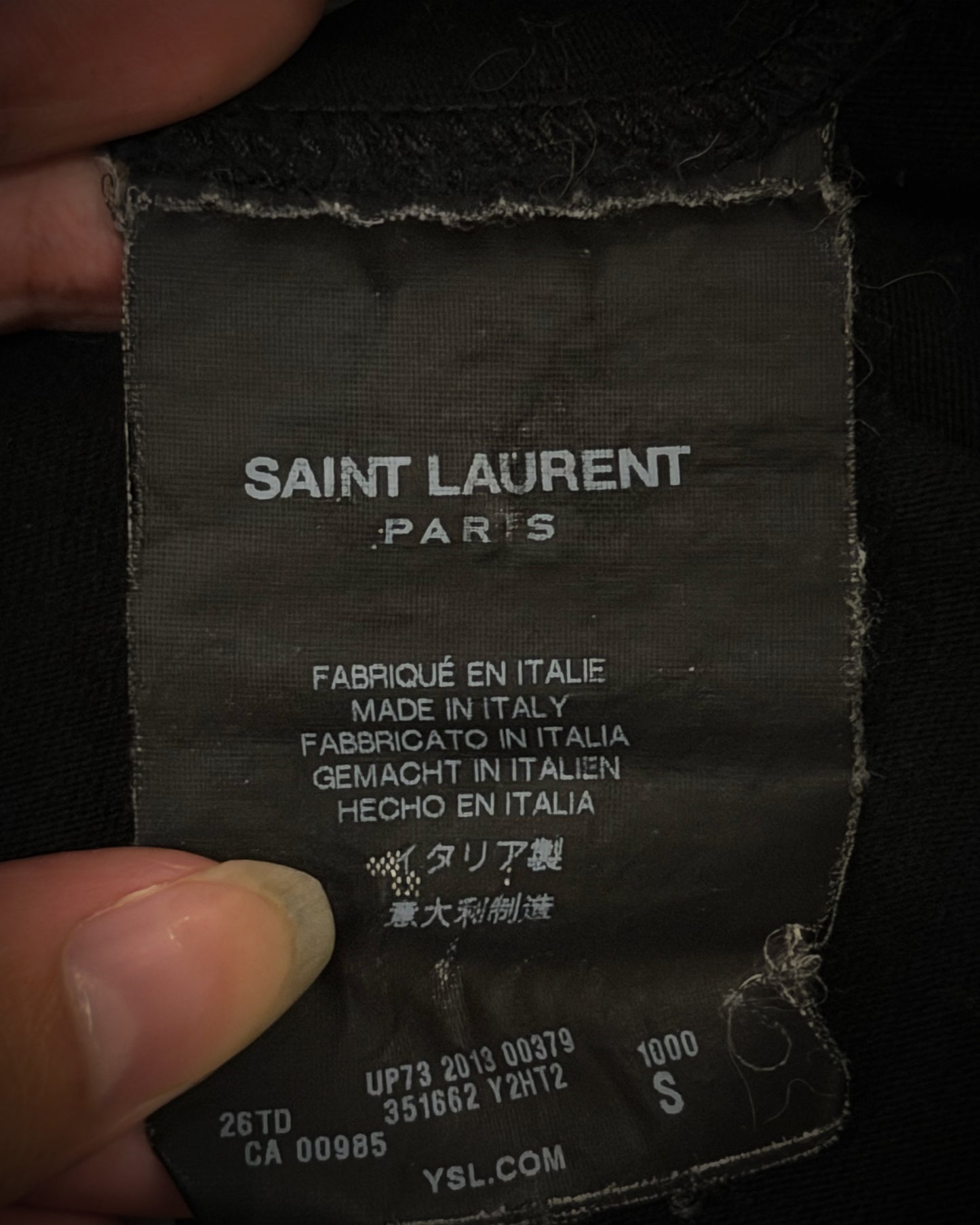 SAINT LAURENT FW2013 BLOODLUSTER TEE