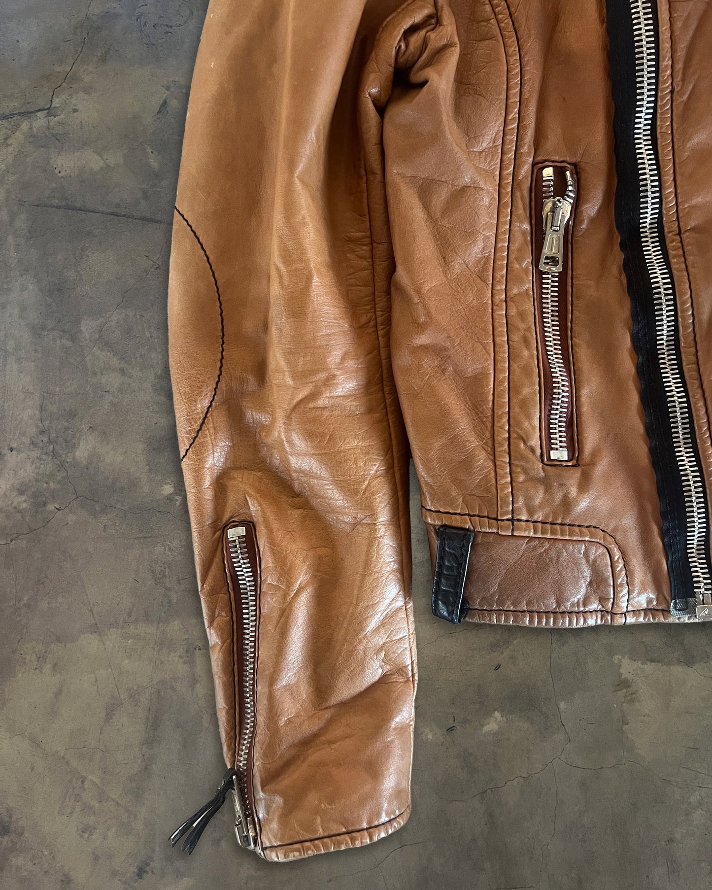 BALENCIAGA FW2008 LEATHER RIDERS JACKET