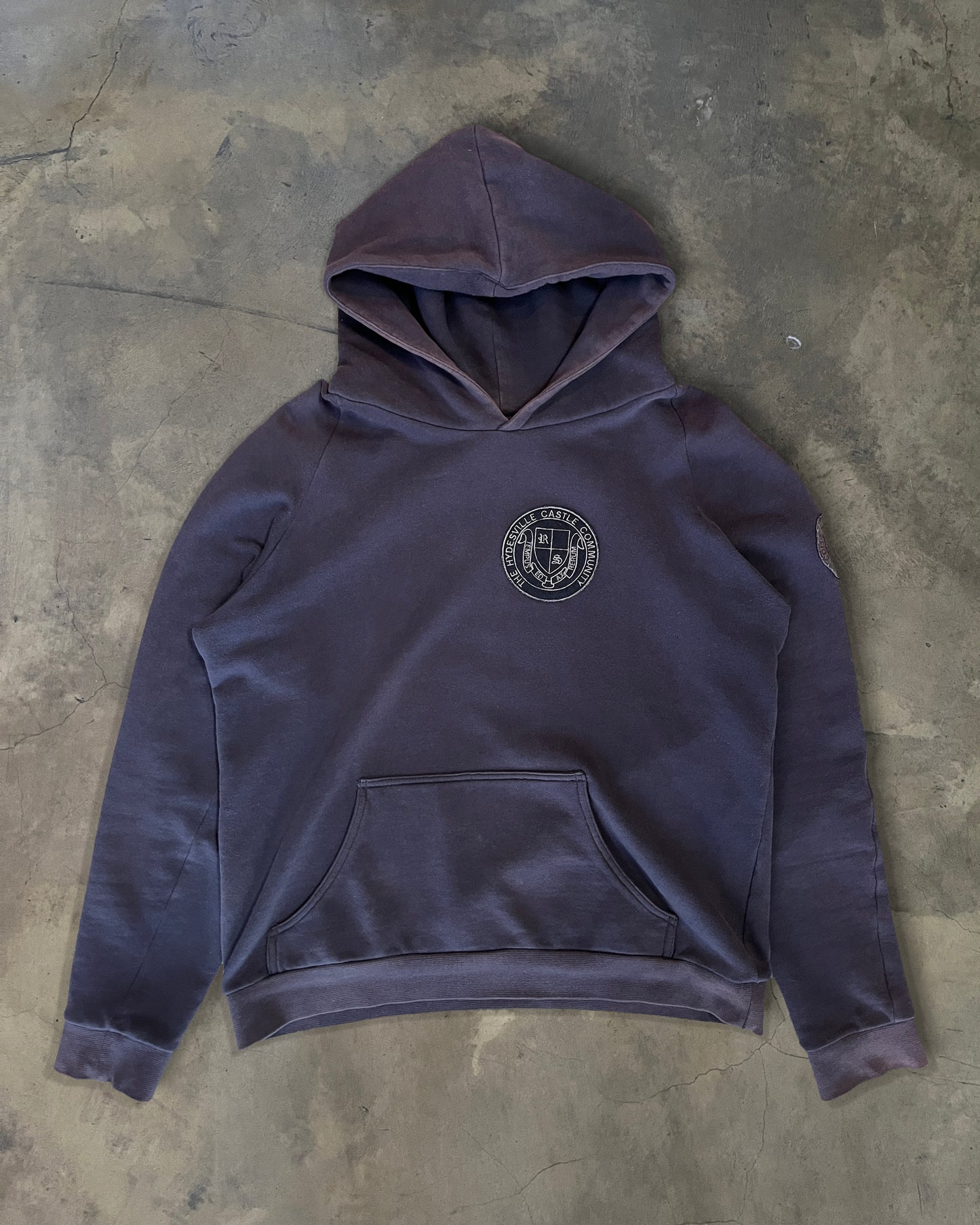 RAF SIMONS AW2000-2001 “CONFUSION” PATCH WORK HOODIE.