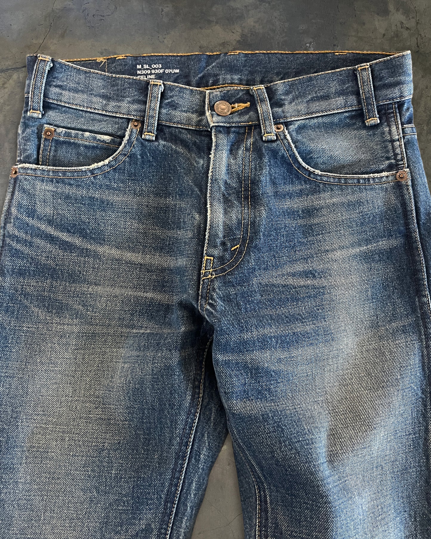 CELINE SS2020 LOU WASH DENIM