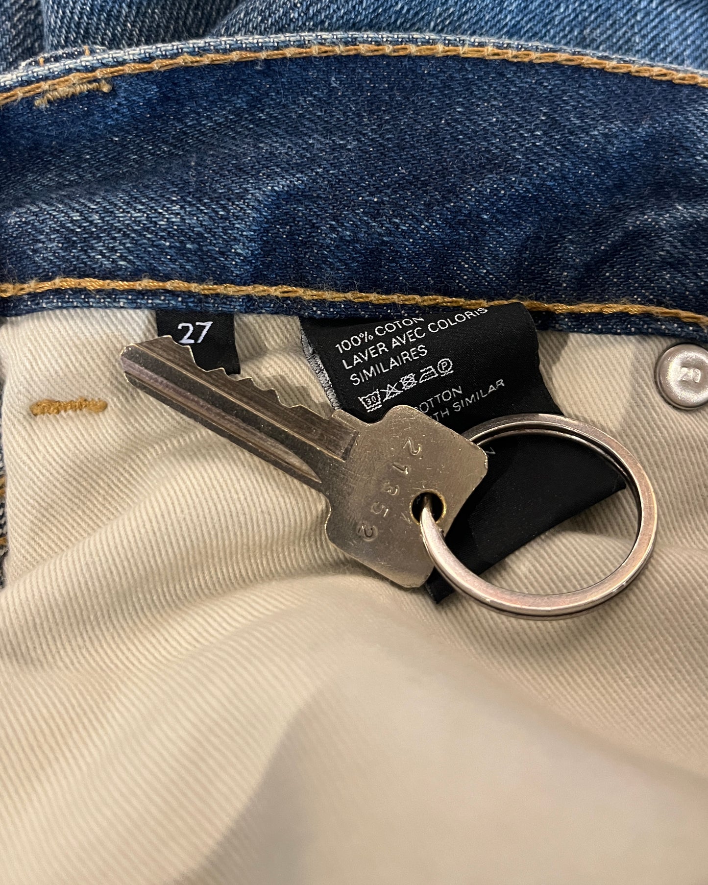 CELINE SS2020 LOU WASH DENIM
