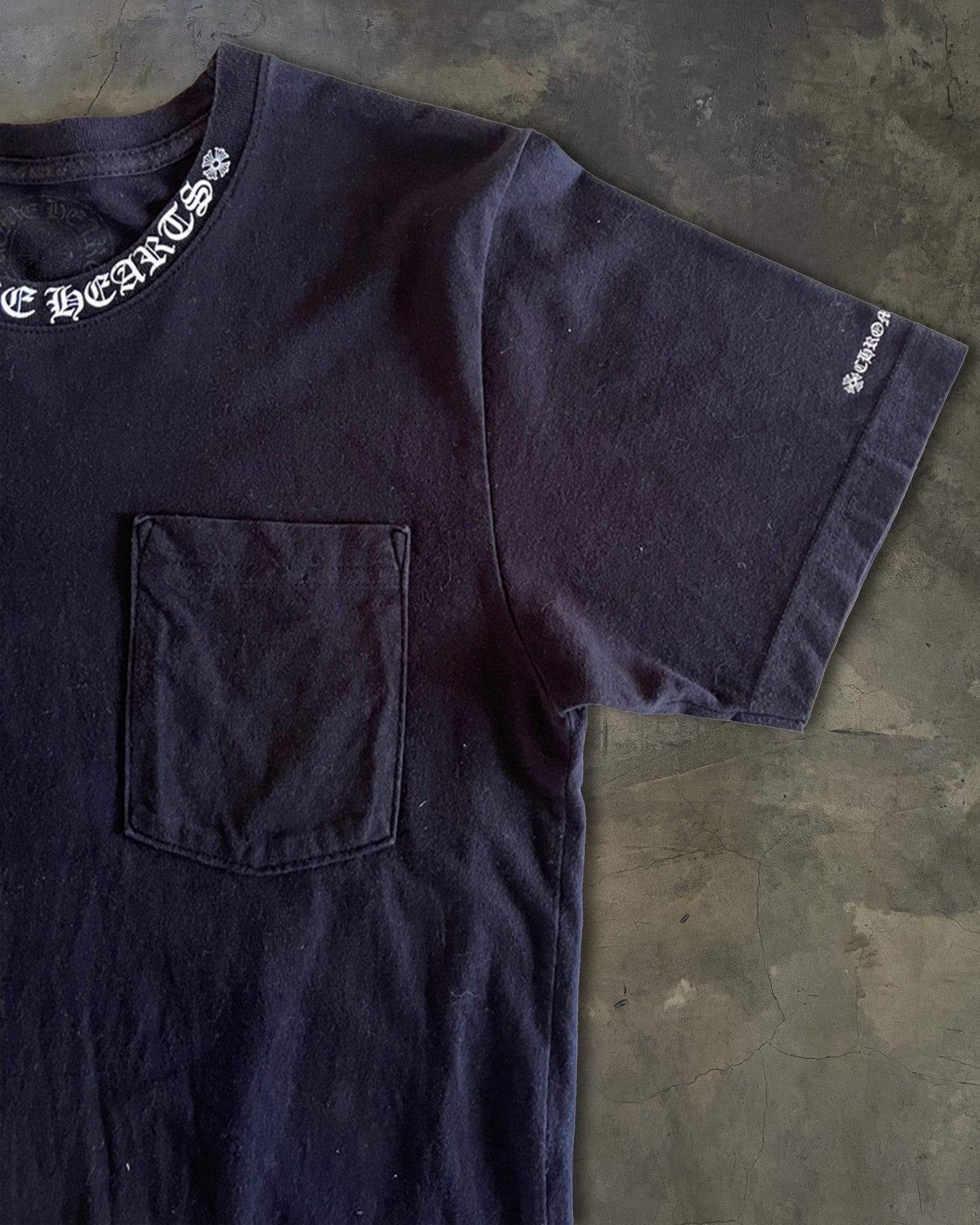 CHROME HEARTS NECK COLLAR PRINT TEE