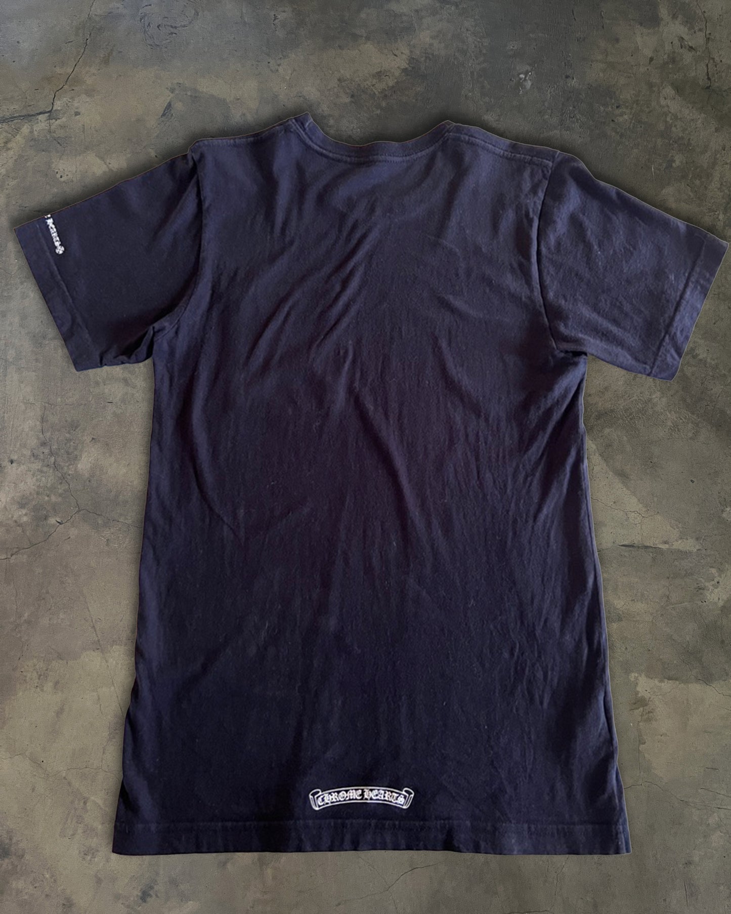 CHROME HEARTS NECK COLLAR PRINT TEE