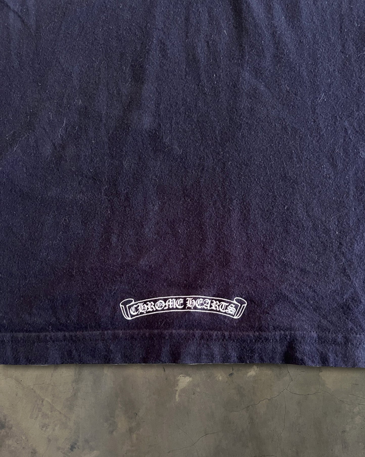 CHROME HEARTS NECK COLLAR PRINT TEE