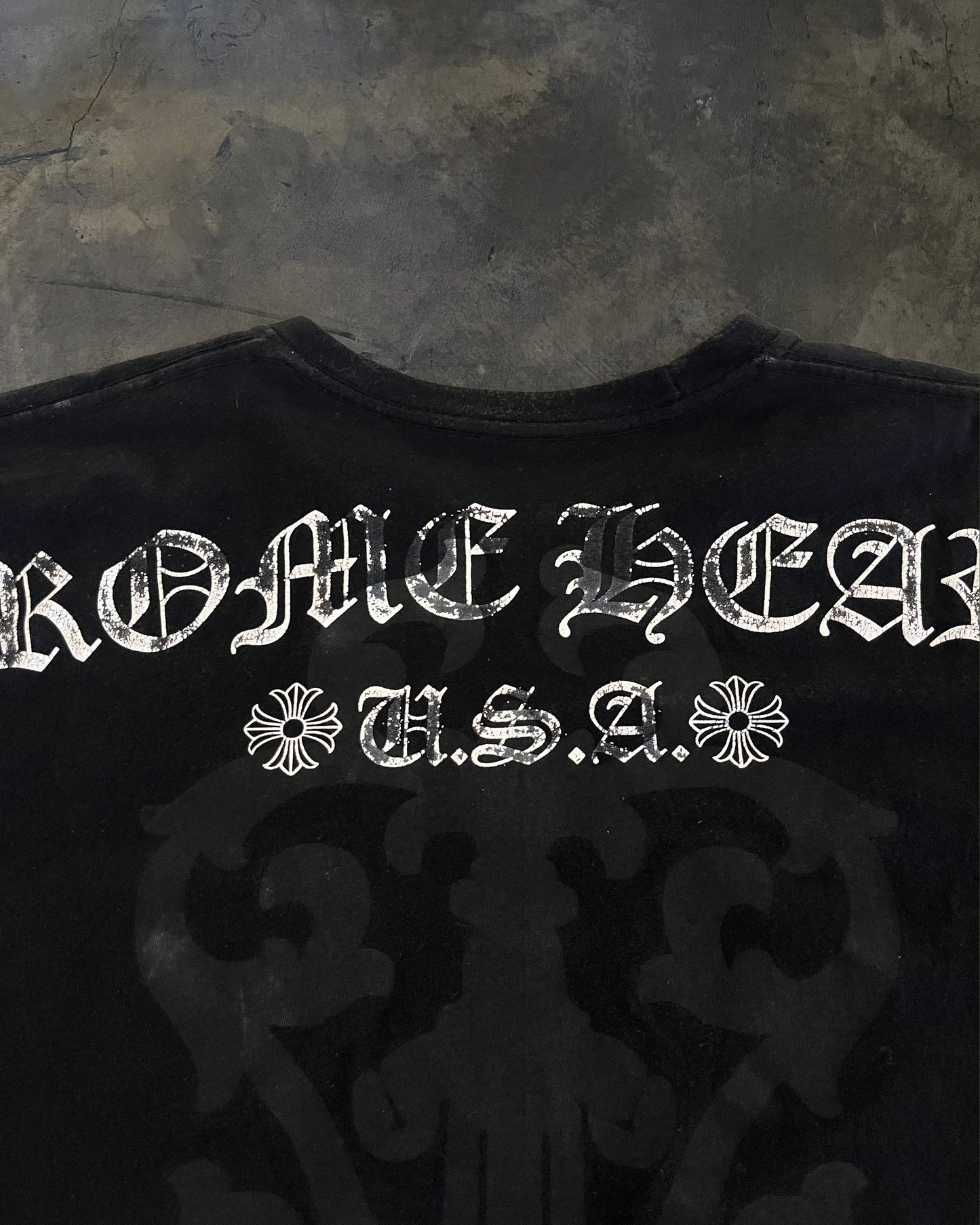 VINTAGE CHROME HEARTS DAGGER TEE
