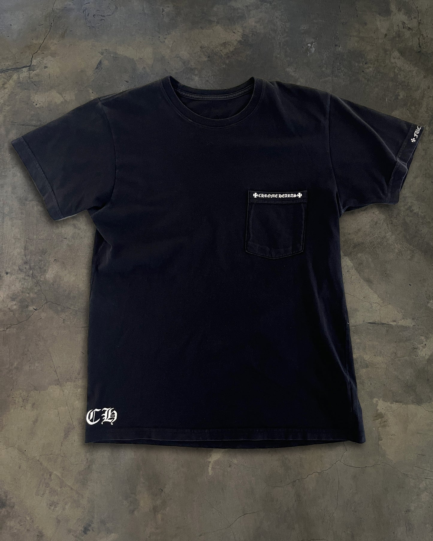 VINTAGE CHROME HEARTS HOLLYWOOD FUCK YOU TEE