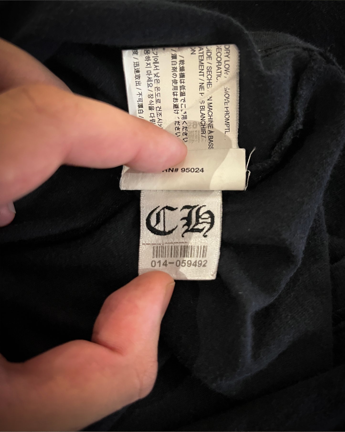 VINTAGE CHROME HEARTS HOLLYWOOD FUCK YOU TEE