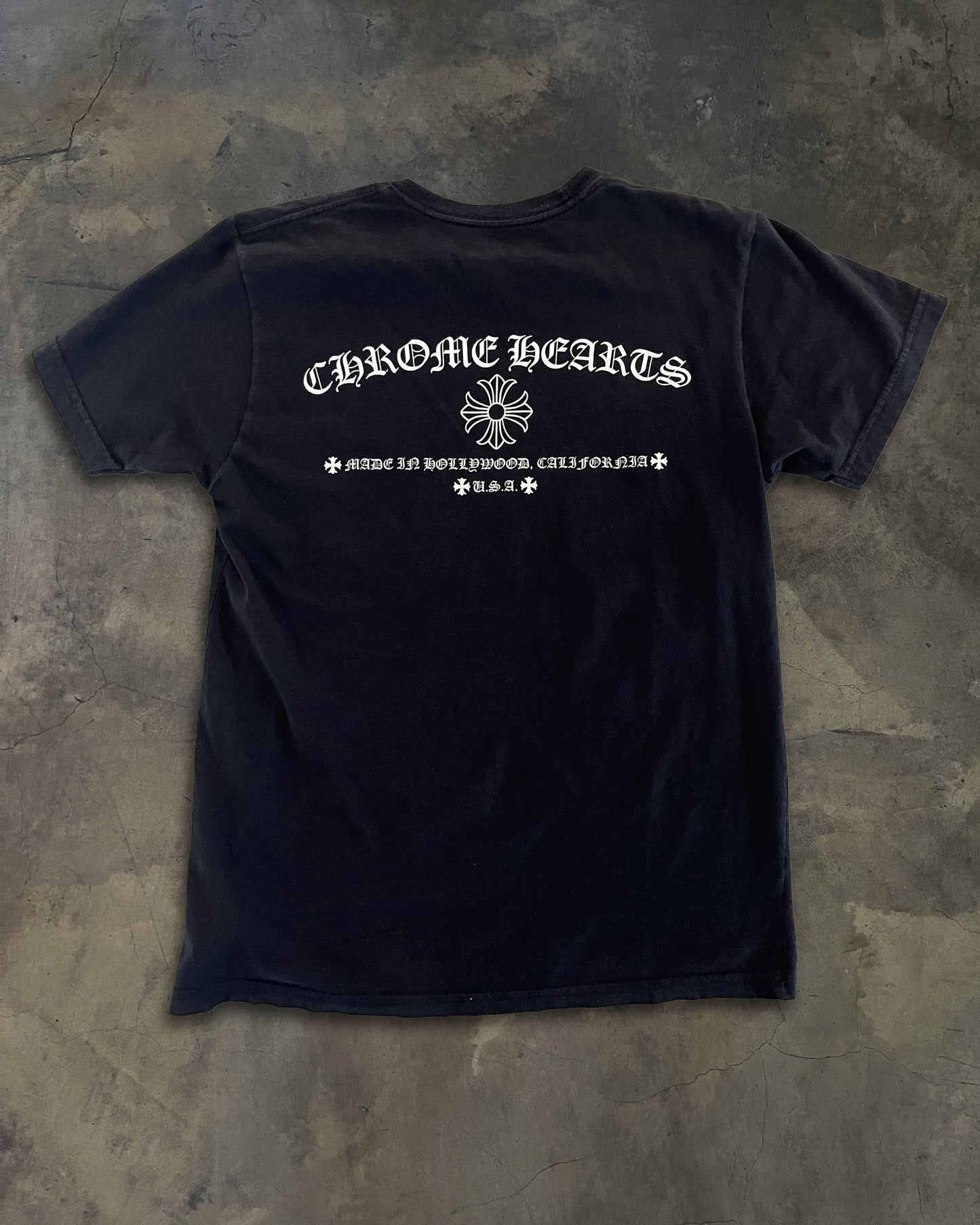 VINTAGE CHROME HEARTS HOLLYWOOD FUCK YOU TEE