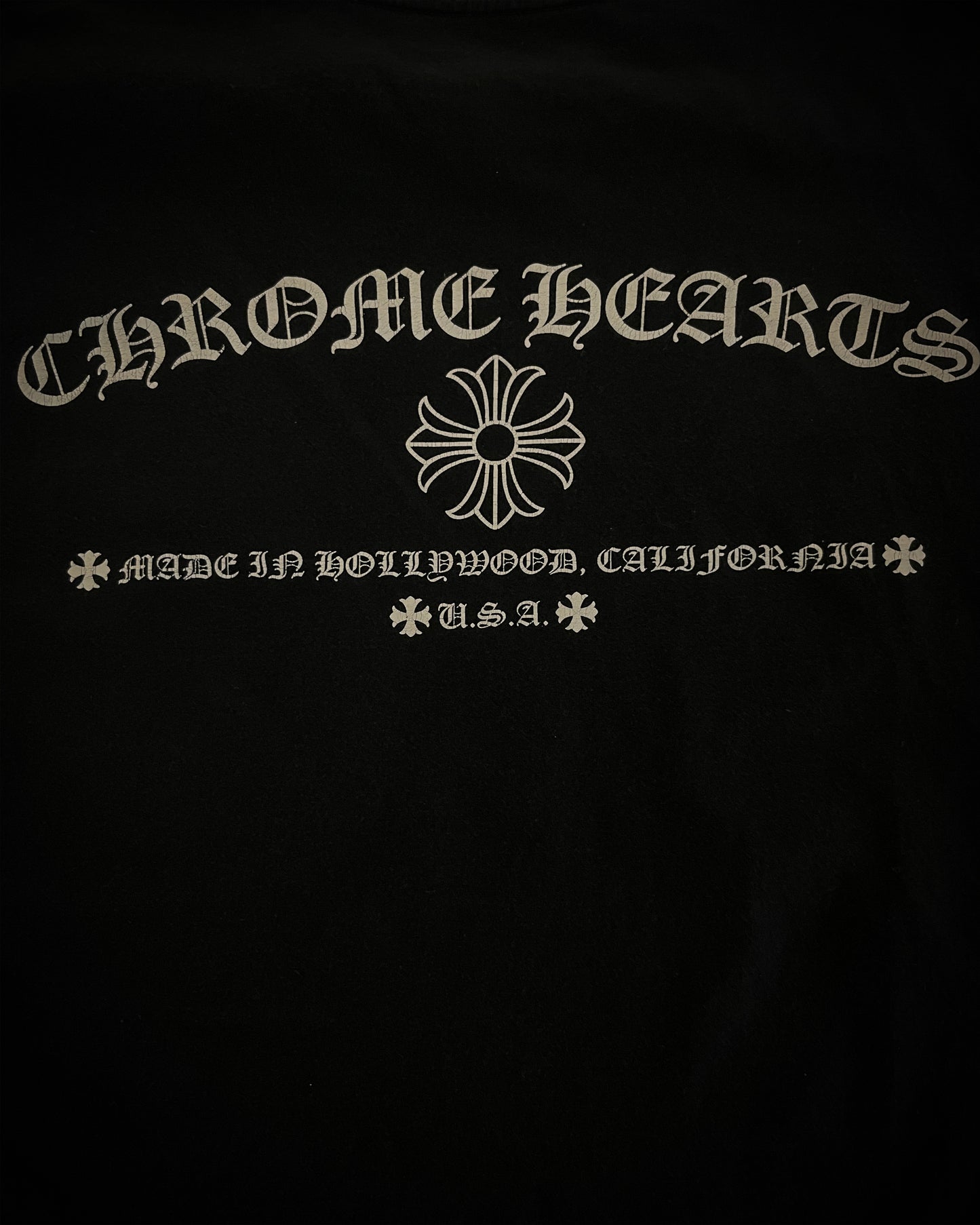 VINTAGE CHROME HEARTS HOLLYWOOD FUCK YOU TEE