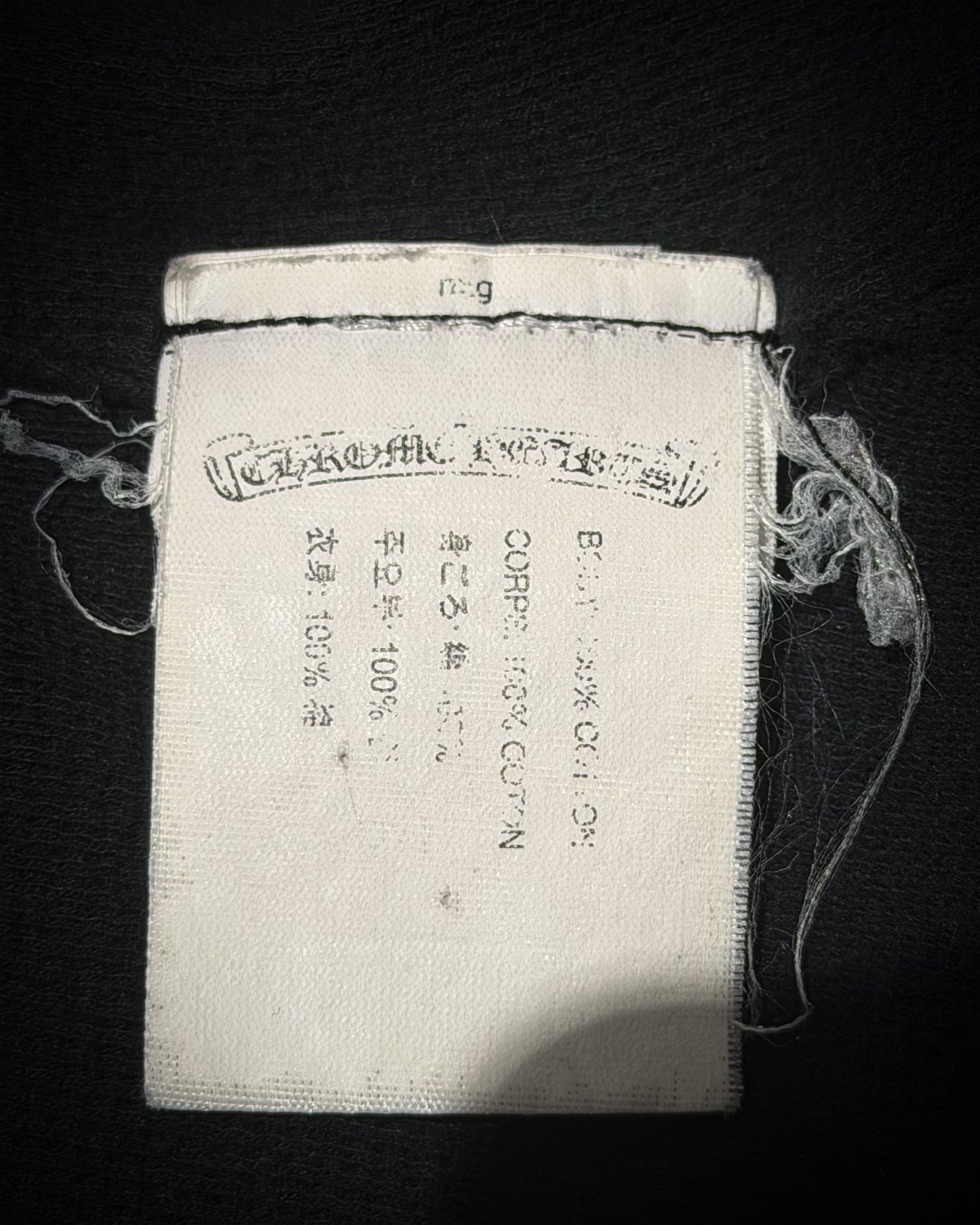 VINTAGE CHROME HEARTS THERMAL LINED HOODIE