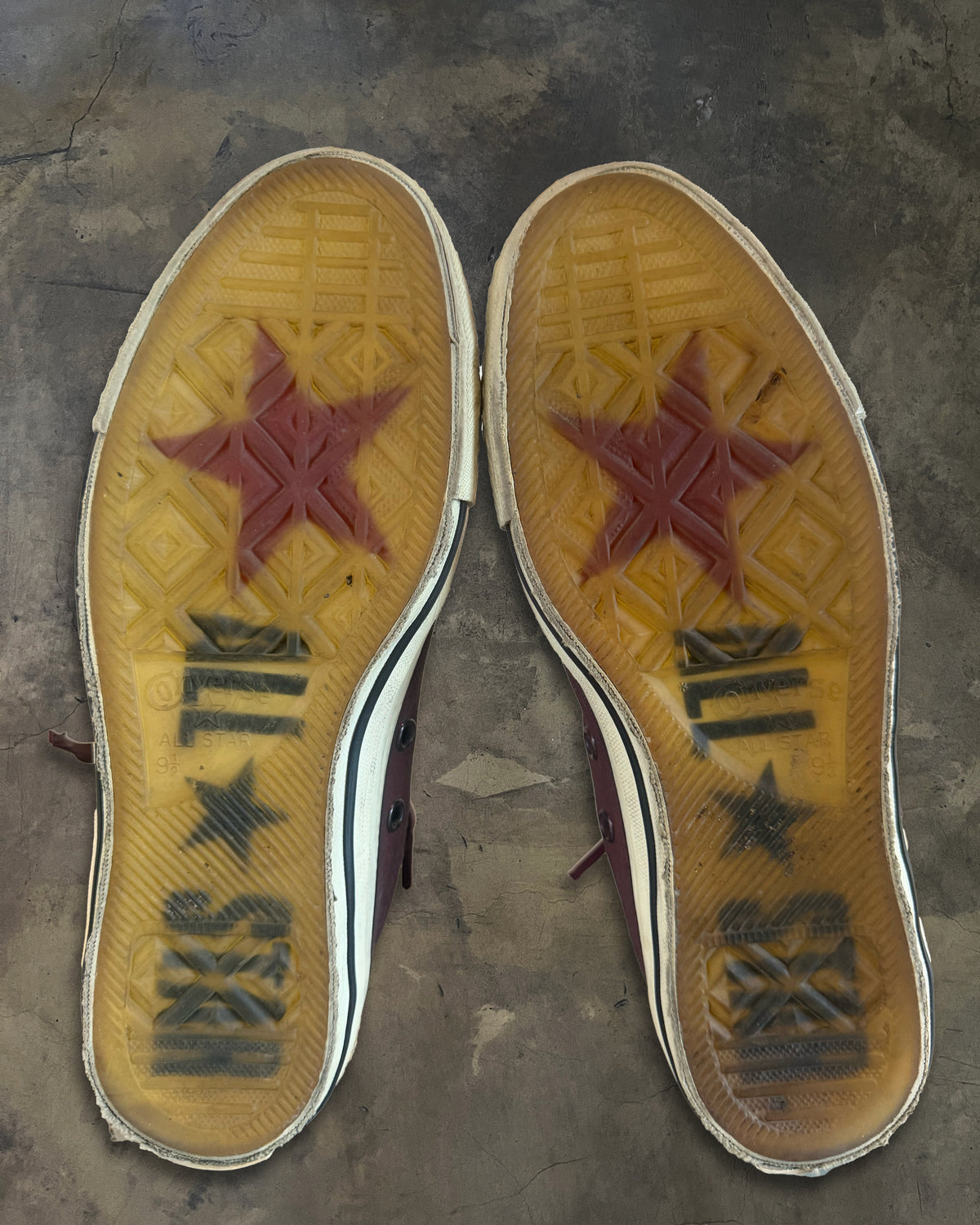 JOHN VARVATOS X CONVERSE WAXED DOUBLE ZIPPER HIGH TOPS