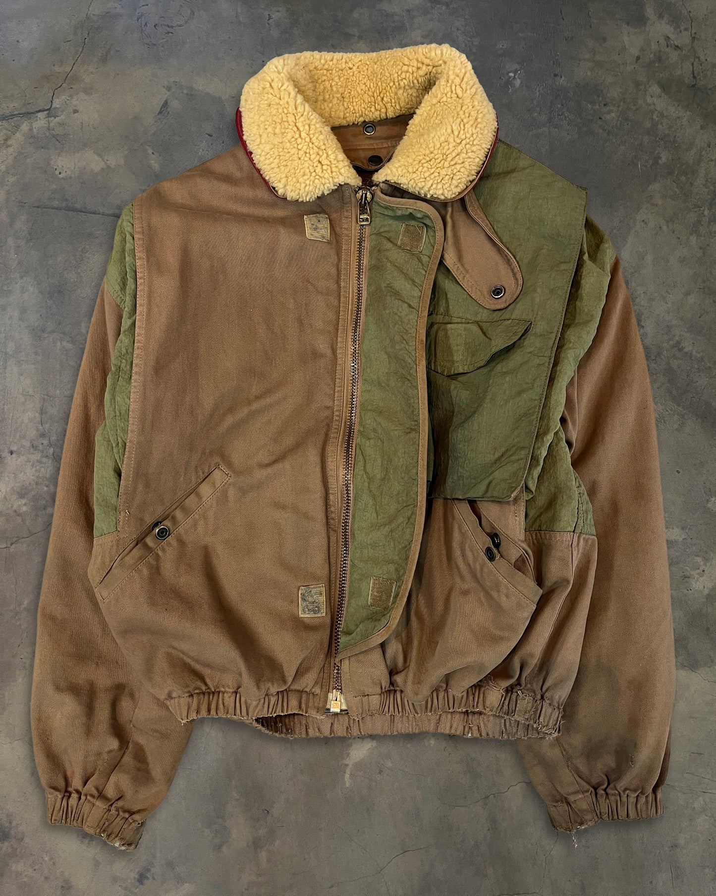 80's BONEVILLE BY MASSIMO OSTI MODULAR JACKET