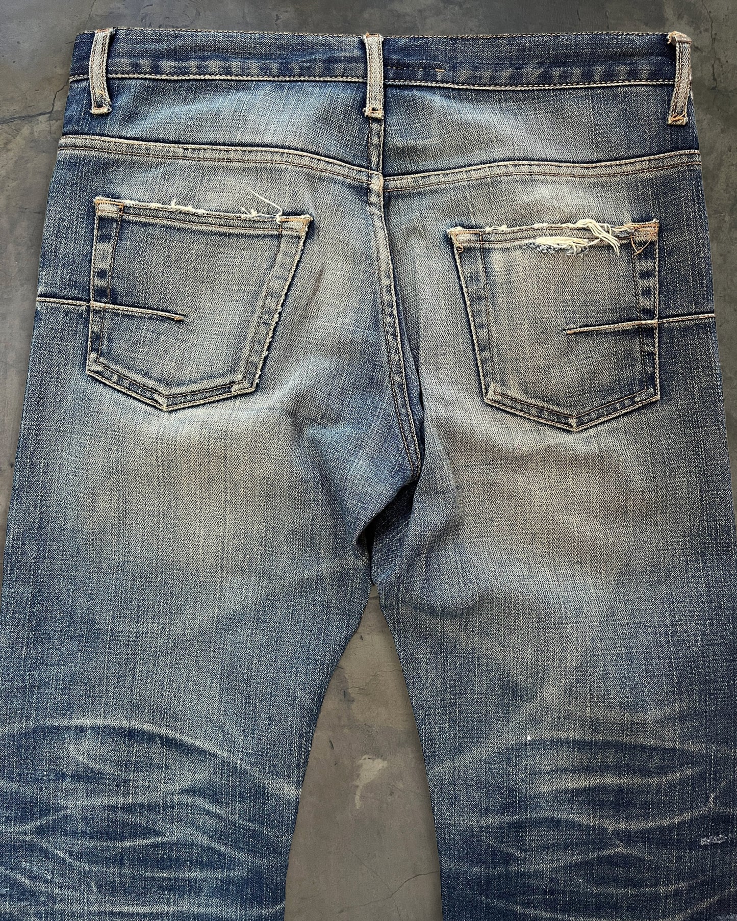 DIOR HOMME SS2005 "BECK" WASHED DENIM