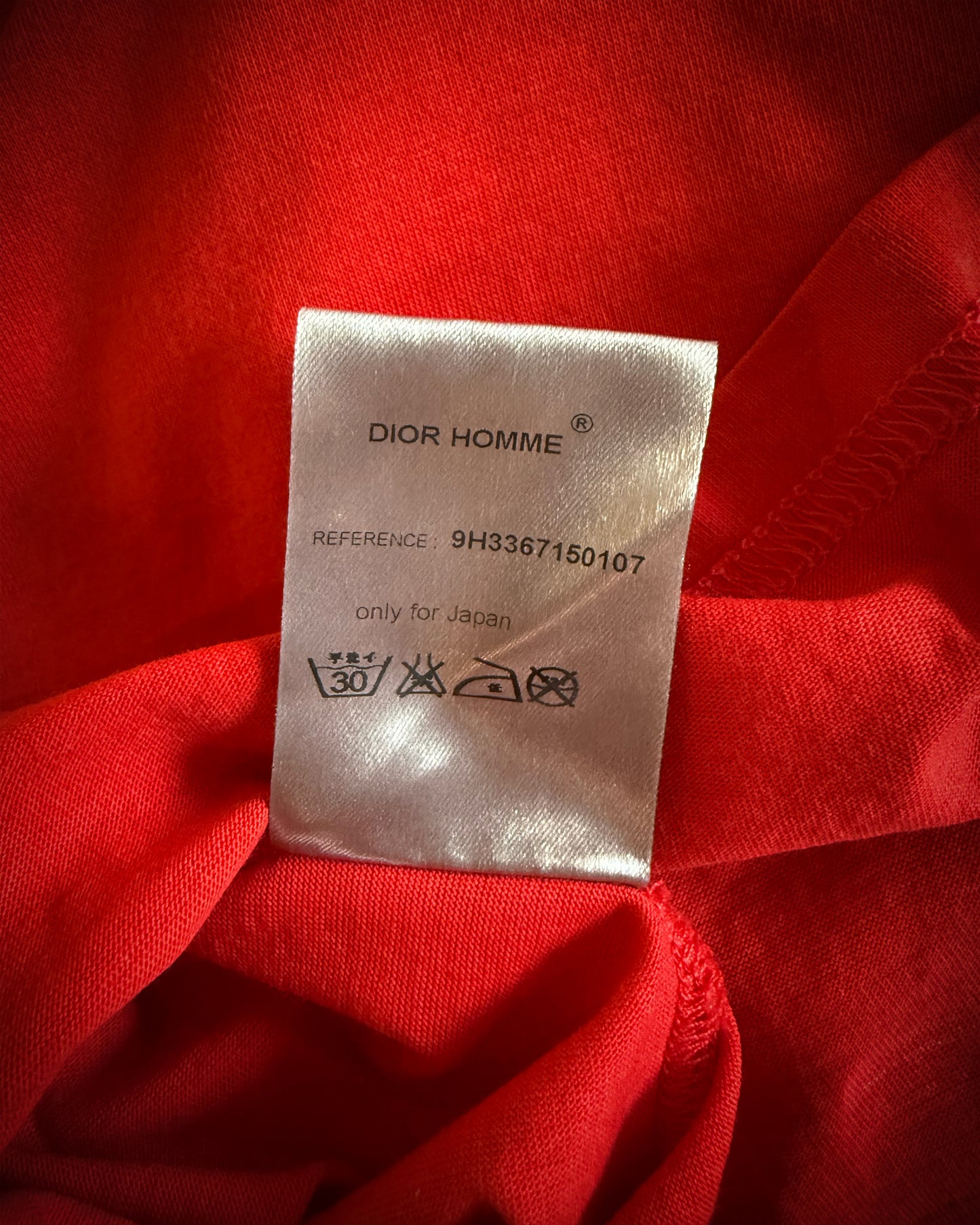 DIOR HOMME SS2005 HARMONICA TEE