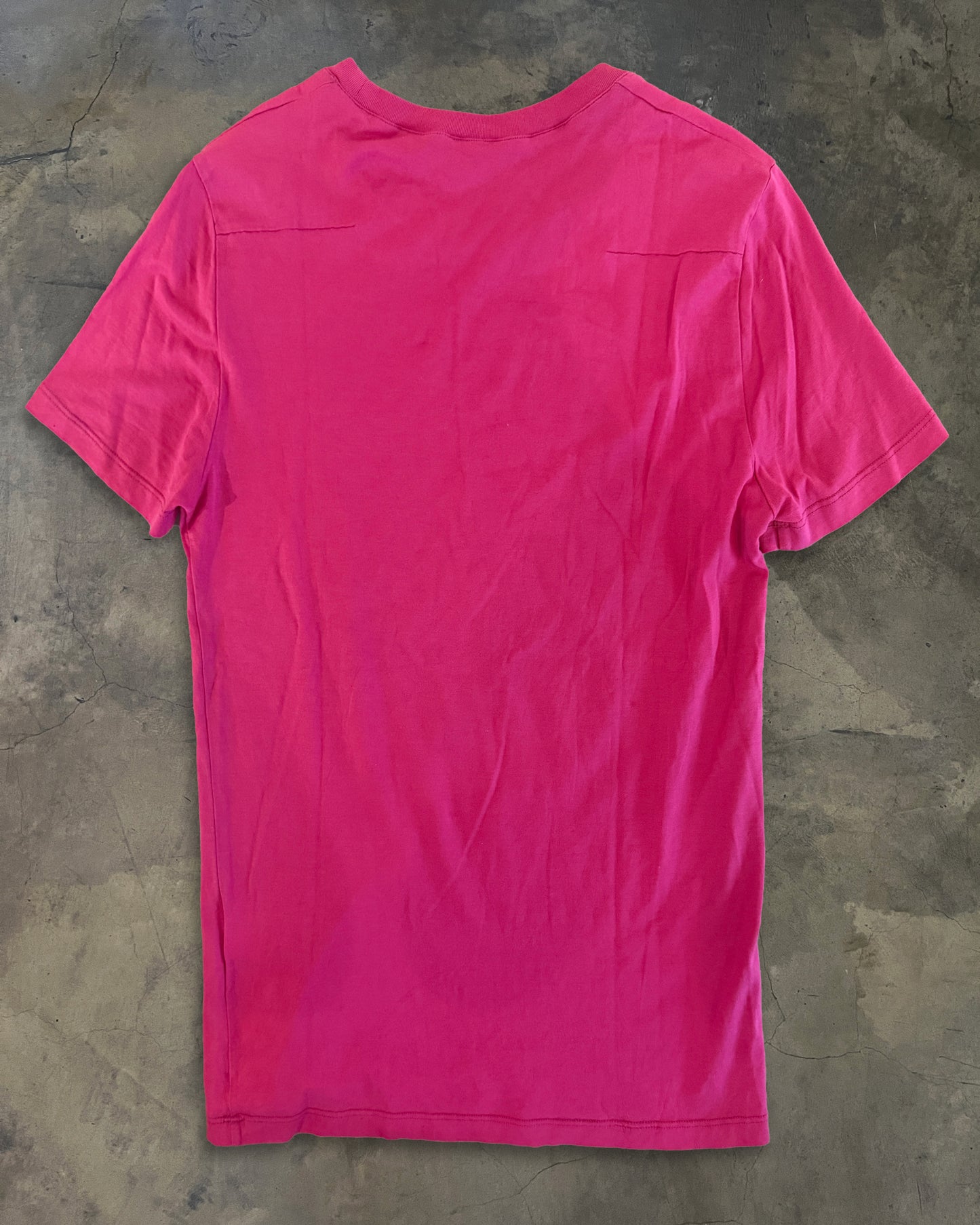 DIOR HOMME SS2006 PINK "U CAN LIVE TILL 100 & 10" TEE