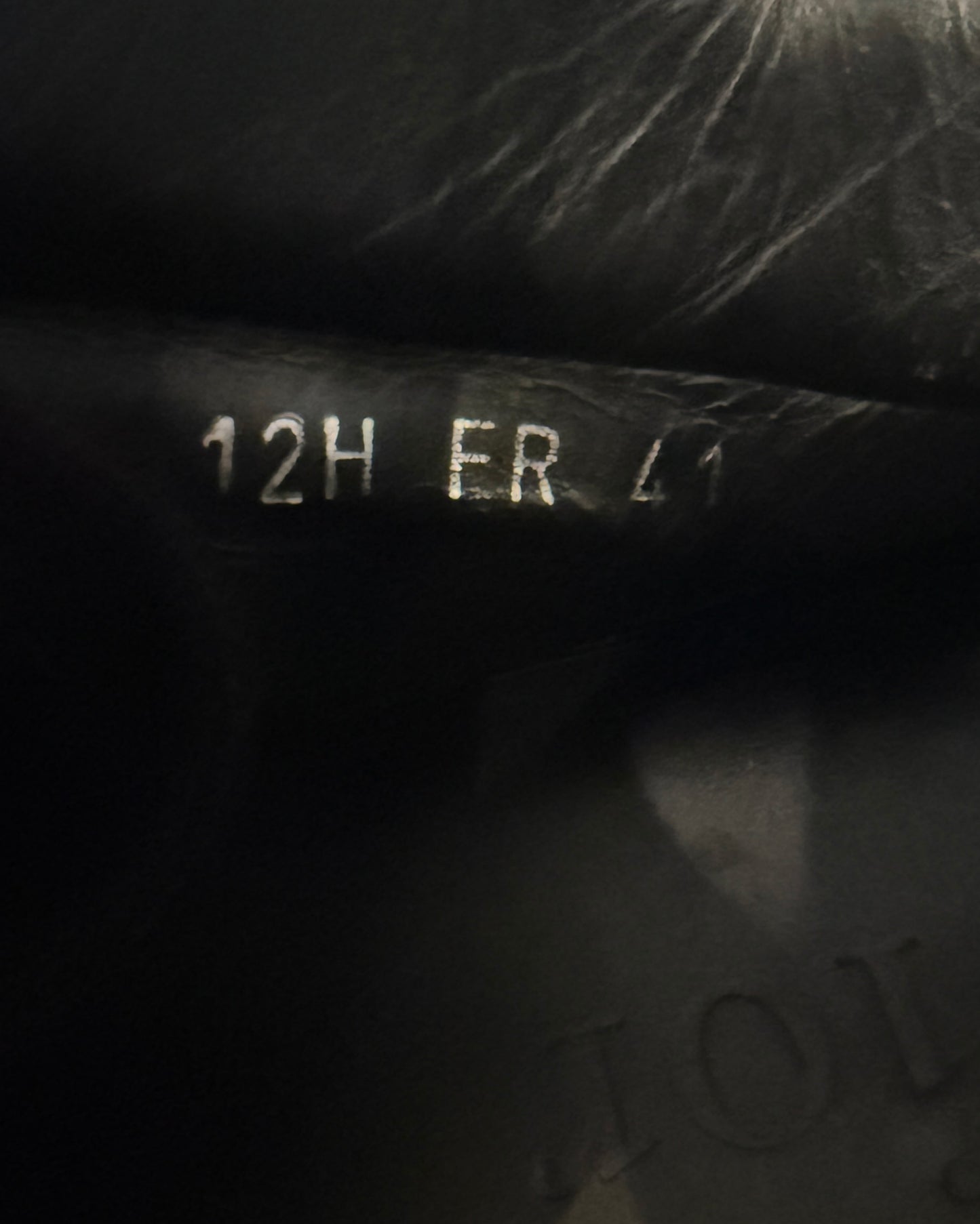DIOR HOMME 2014 LEATHER STRAP HIGHTOP