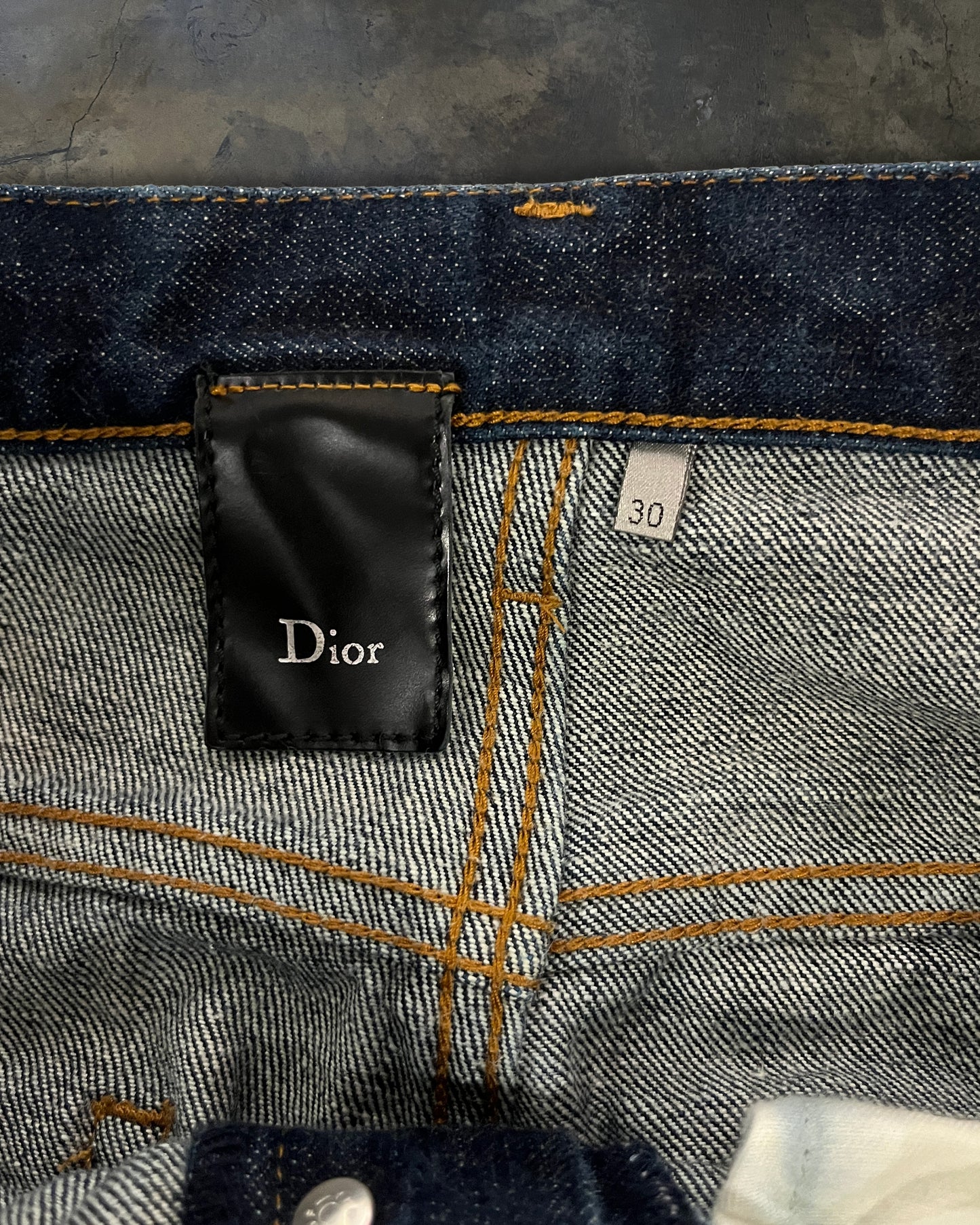 DIOR HOMME INDIGO DENIM