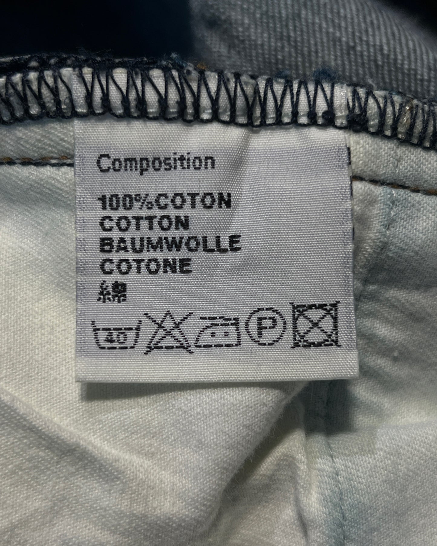 DIOR HOMME INDIGO DENIM