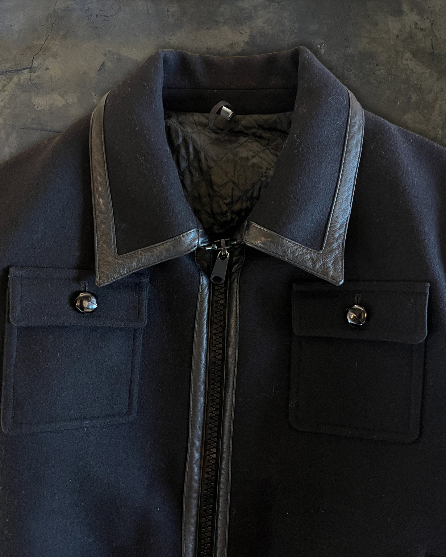 DIOR HOMME AW2005 "IN THE MORNING" WOOL BOMBER