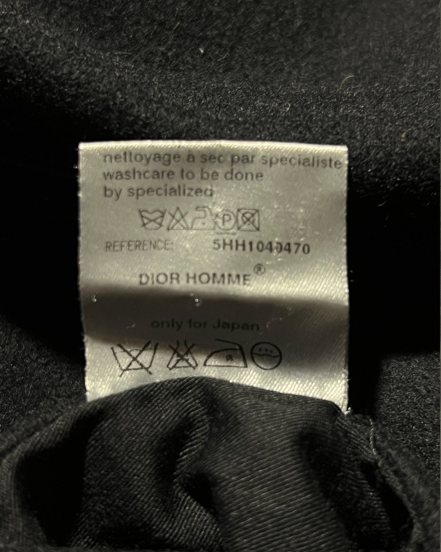DIOR HOMME AW2005 "IN THE MORNING" WOOL BOMBER