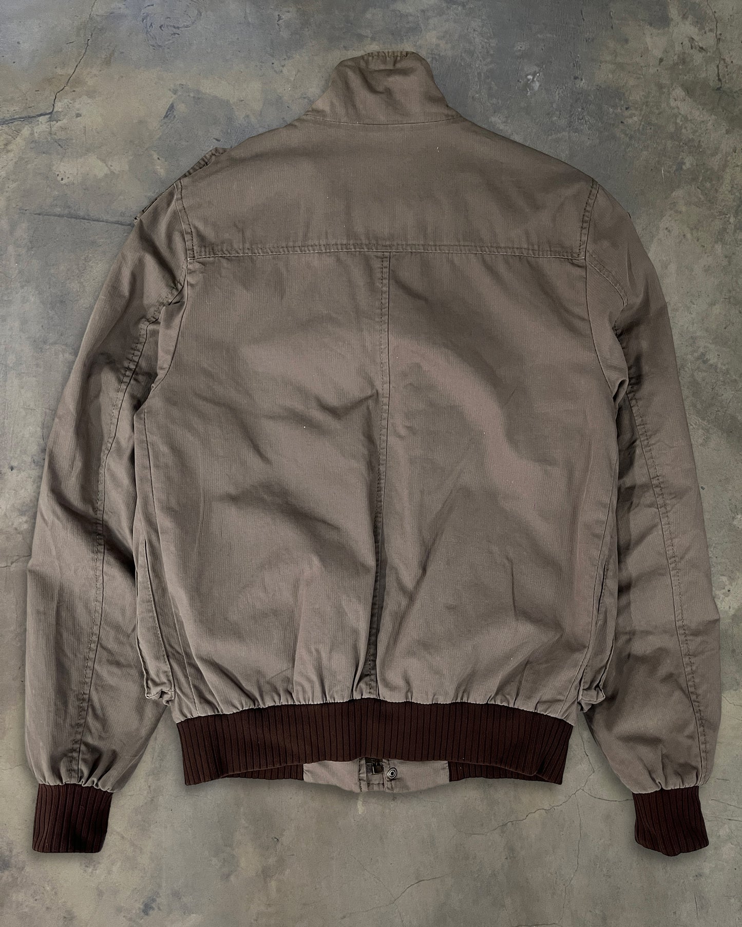 DOLCE GABBANA MA-1 KHAKI BOMBER JACKET