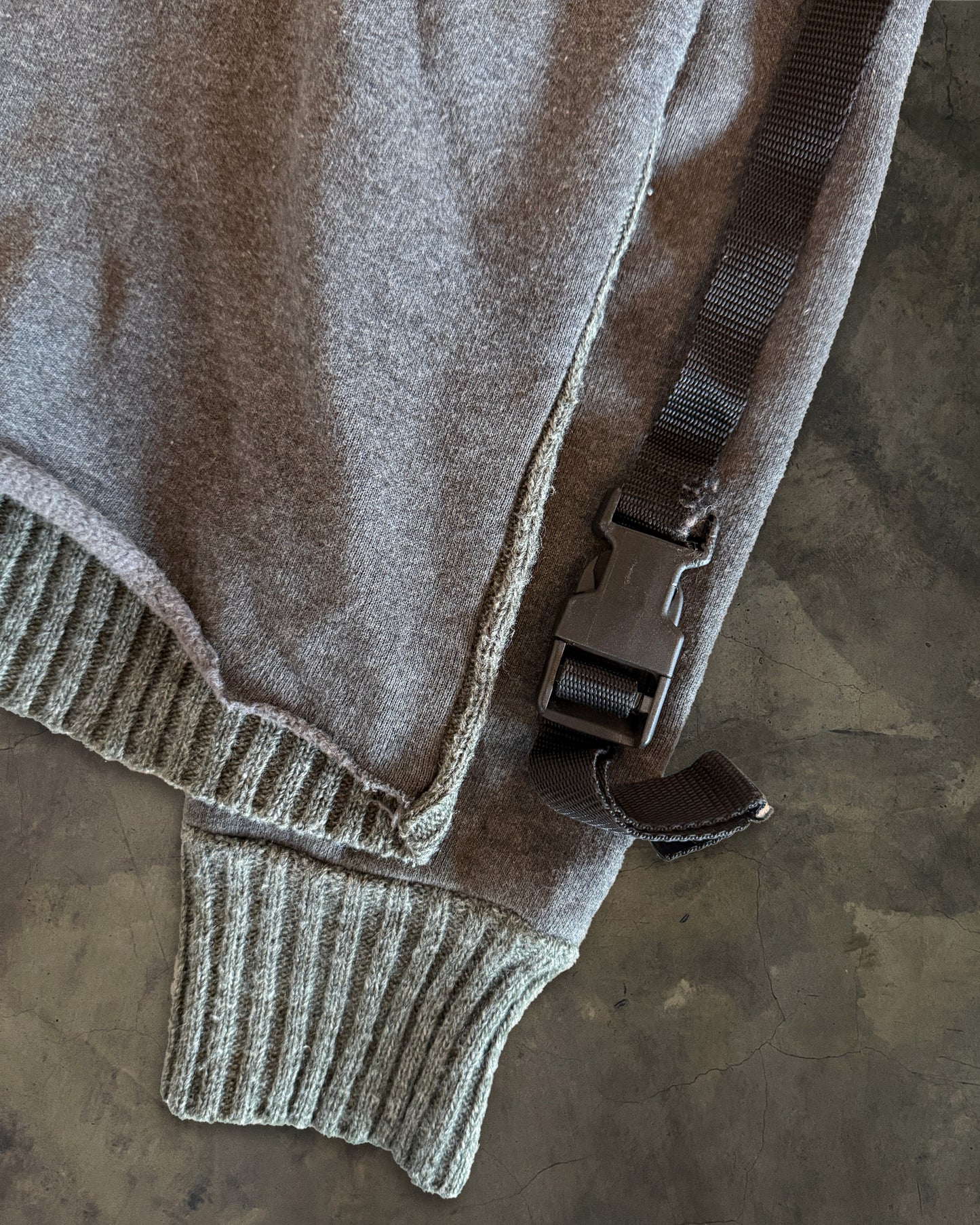 DOLCE GABBANA AW2003 HYBRID MILITARY HOODIE