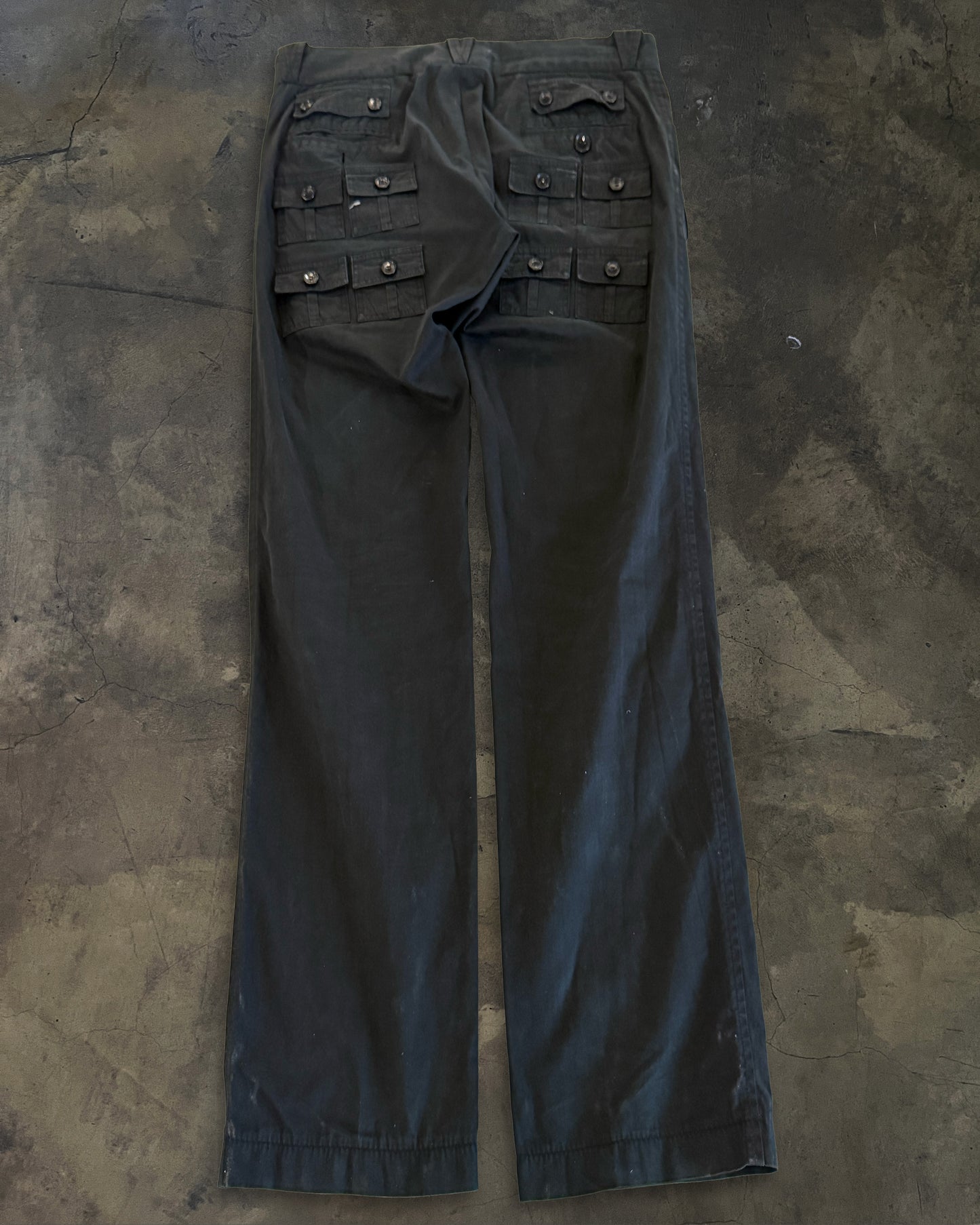 DOLCE GABBANA SS2008 RUNWAY MULTI POCKET CARGO