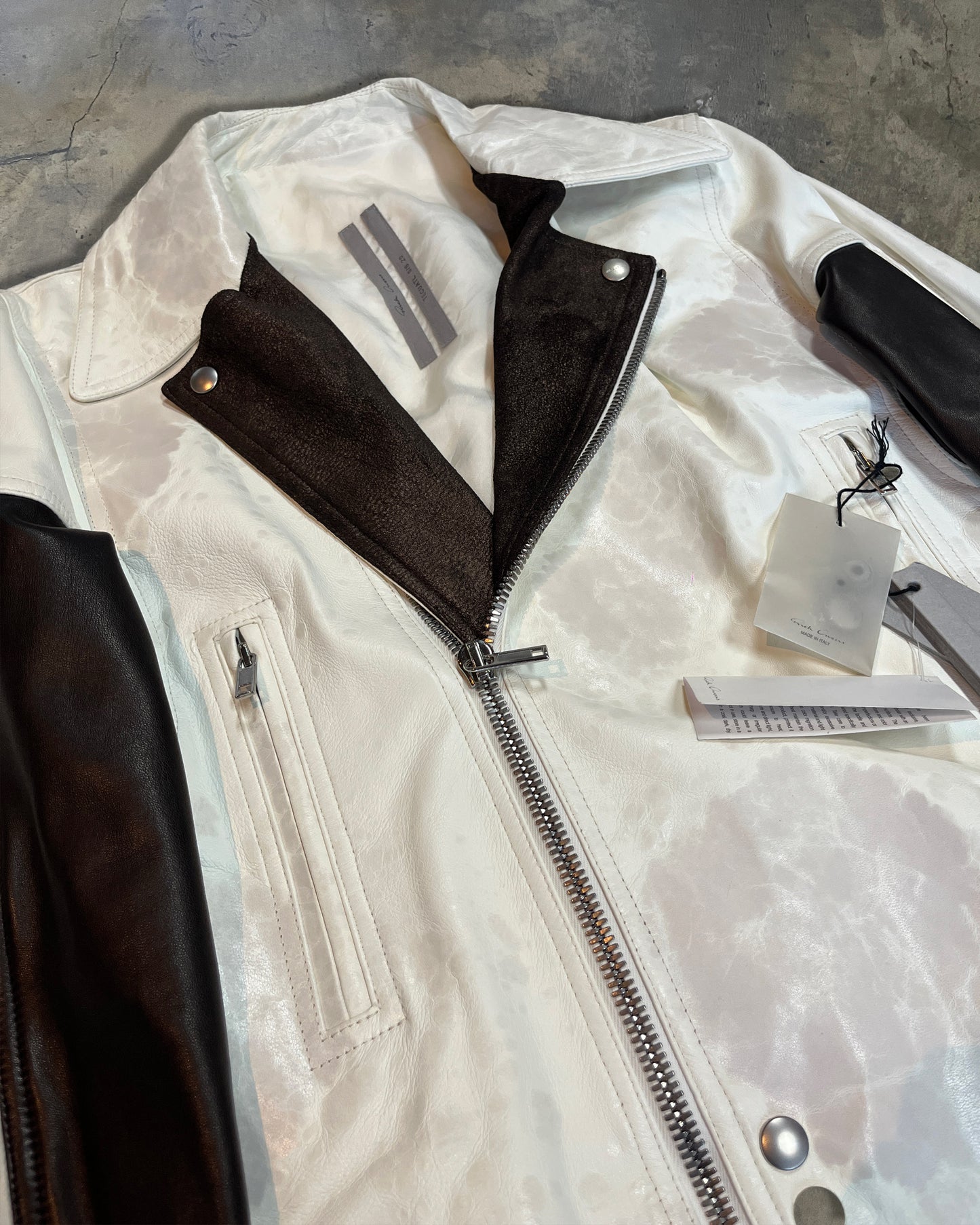 RICK OWENS SS2020 "TECUATL" DRACUBIKER JACKET