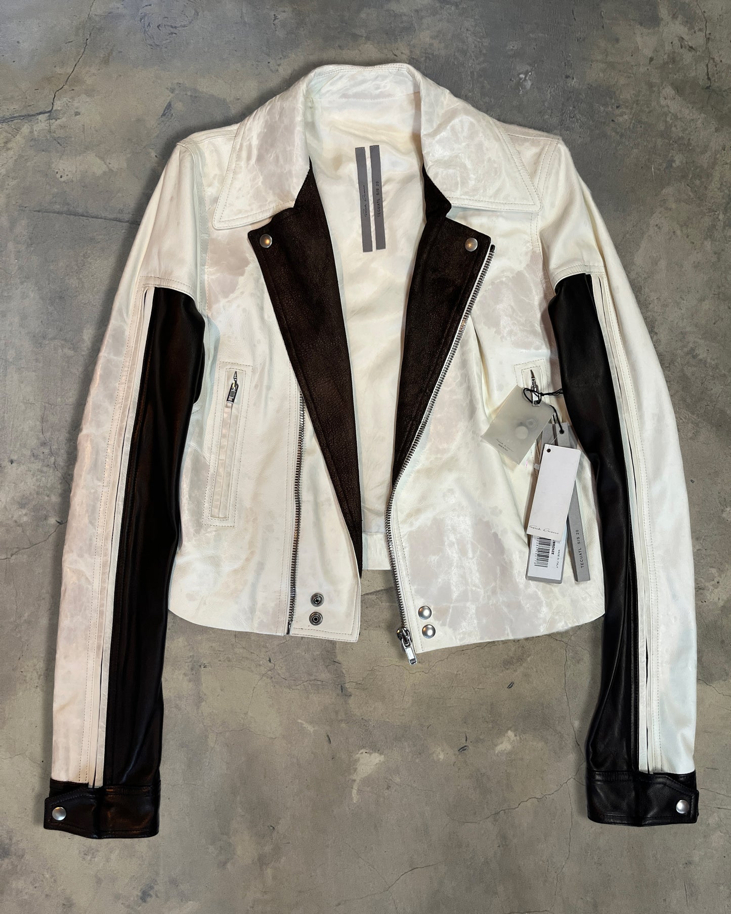 RICK OWENS SS2020 "TECUATL" DRACUBIKER JACKET