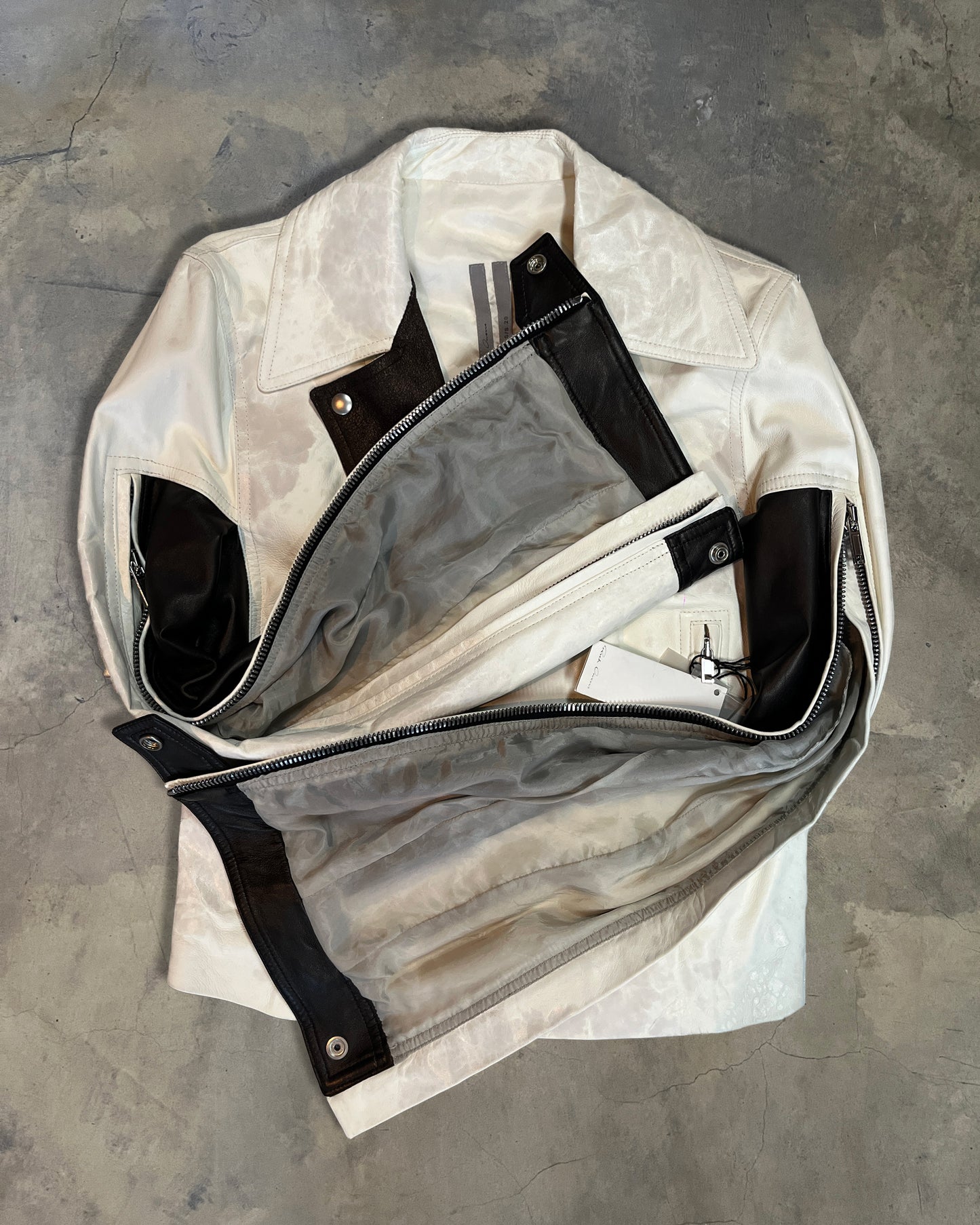 RICK OWENS SS2020 "TECUATL" DRACUBIKER JACKET