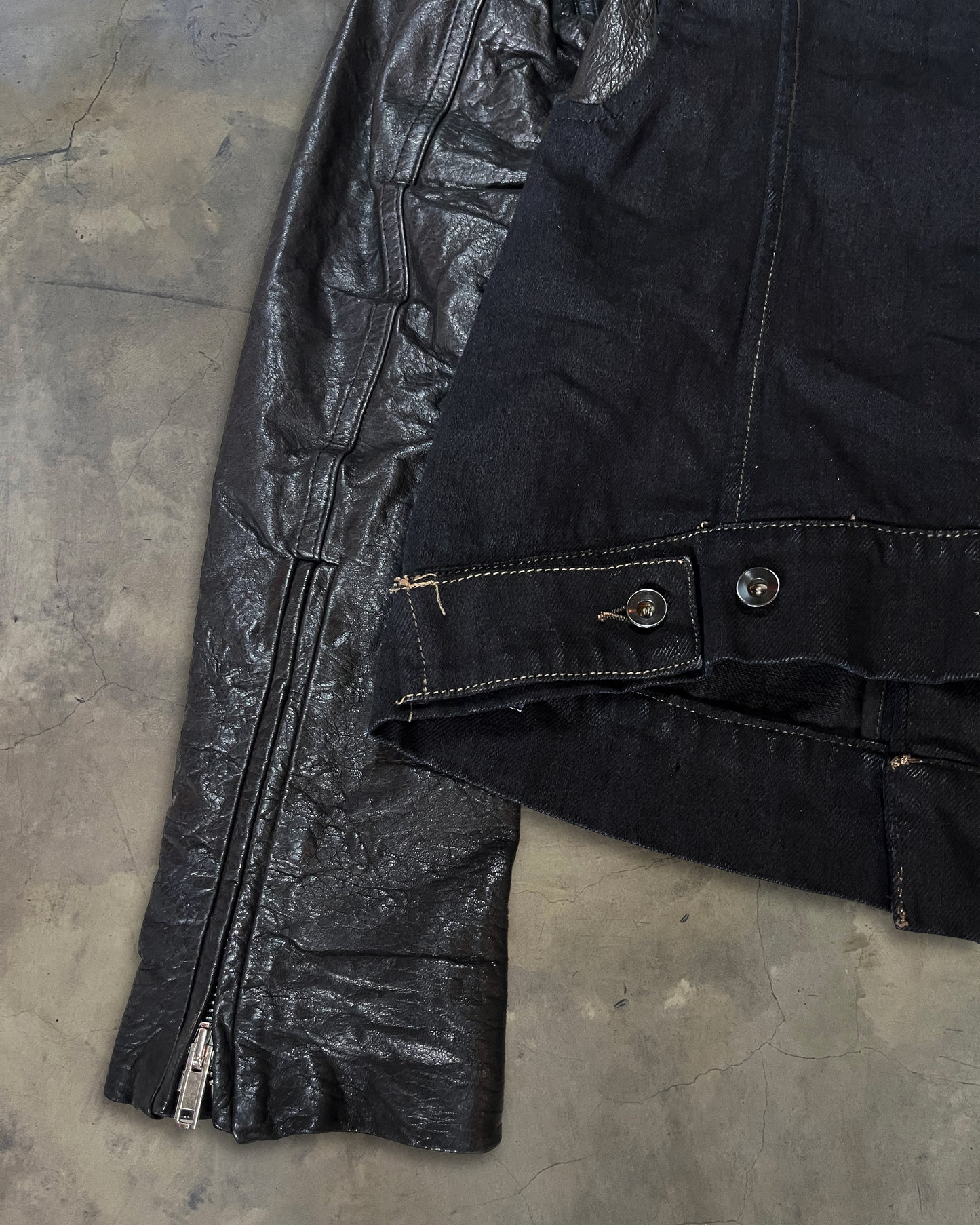 RICK OWENS DRKSHDW AW2010 "GLEAM" SLAVE JACKET