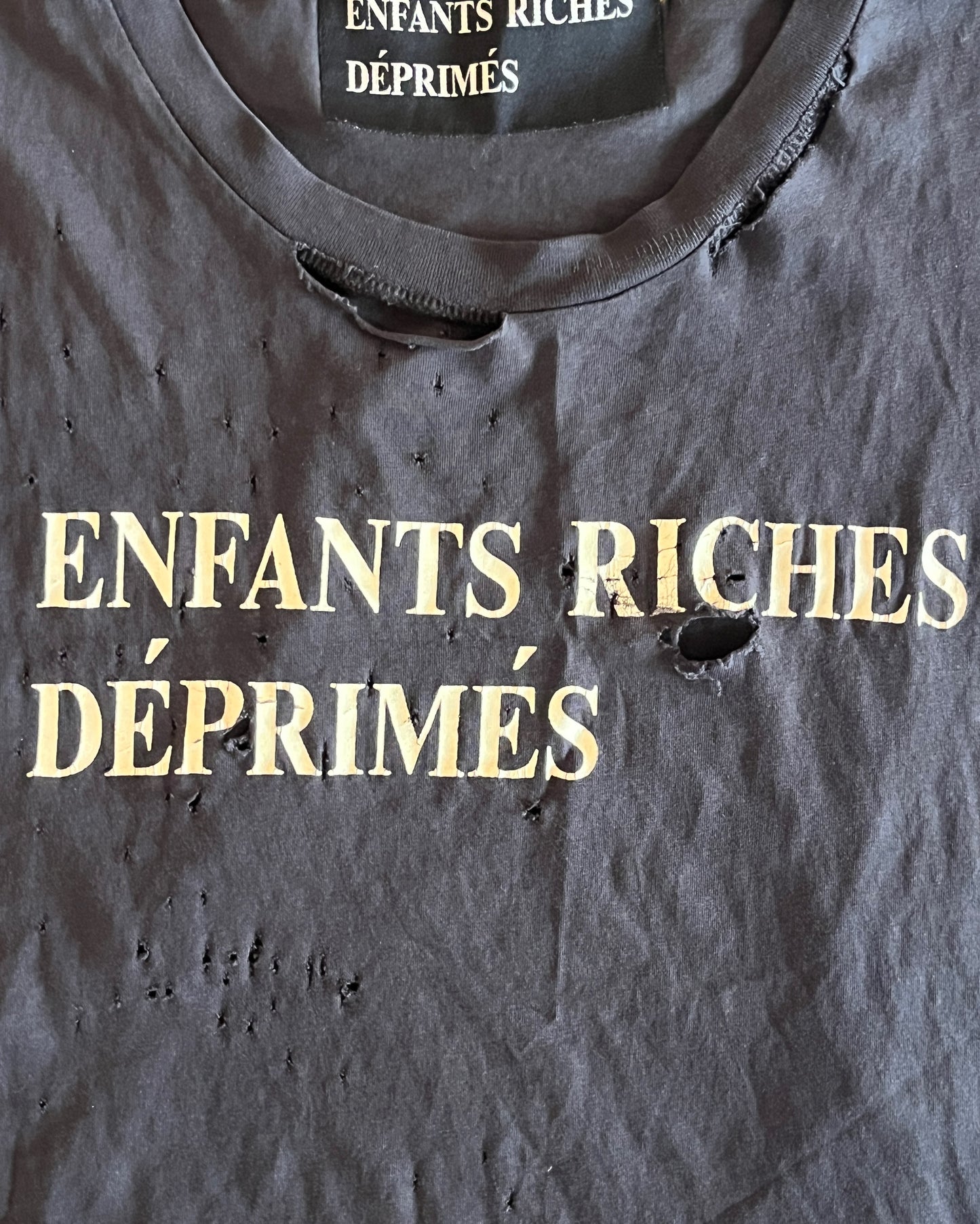 ENFANTS RICHES DEPRIMES SS2016 LOGO TANK TOP