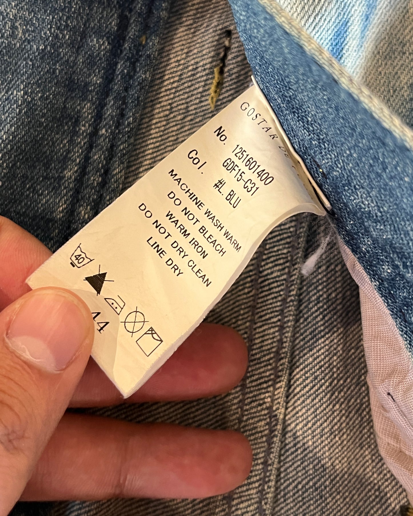 FUGA CRASH DENIM