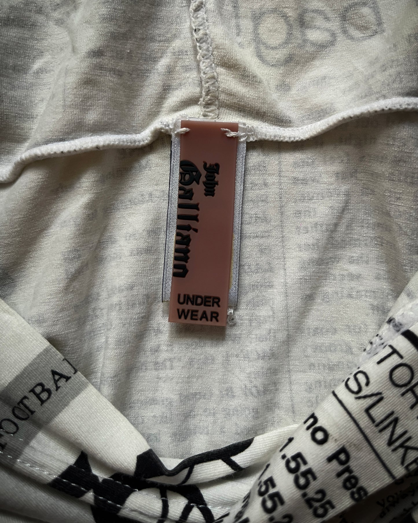 2000's JOHN GALLIANO GAZETTE NEWSPAPER HOODIE