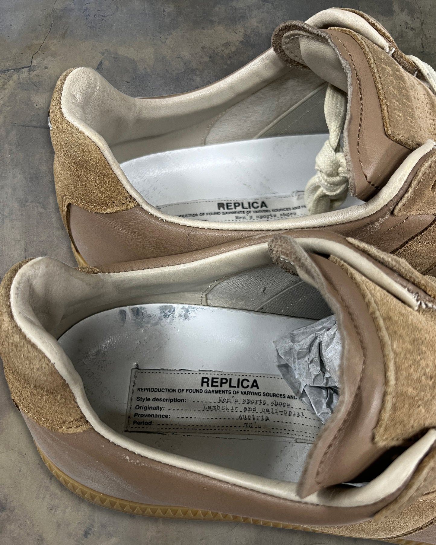 MAISON MARGIELA TAN GAT 41